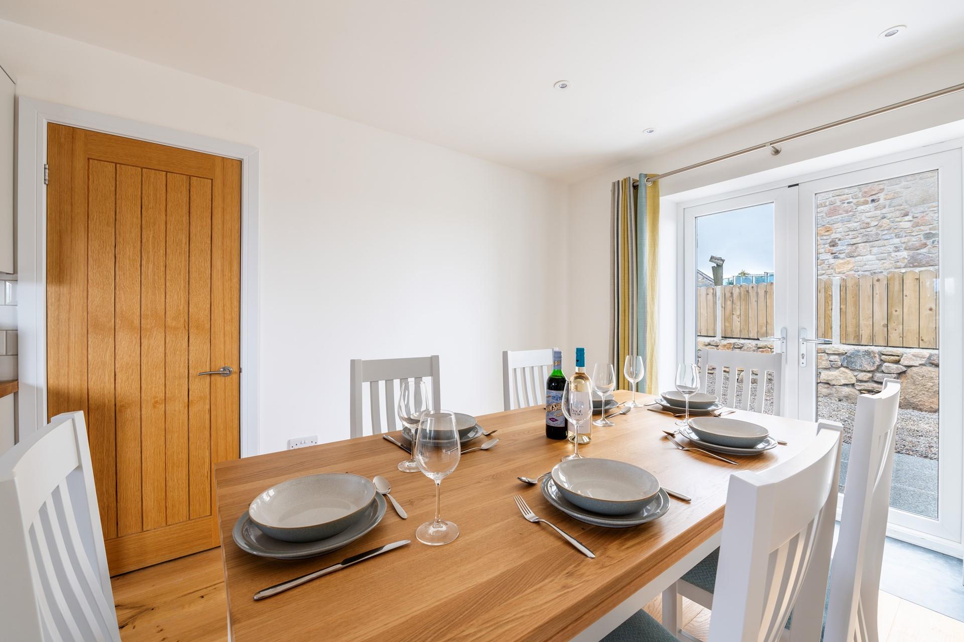 Get some fresh ingredients and your favourite wine for dinner.