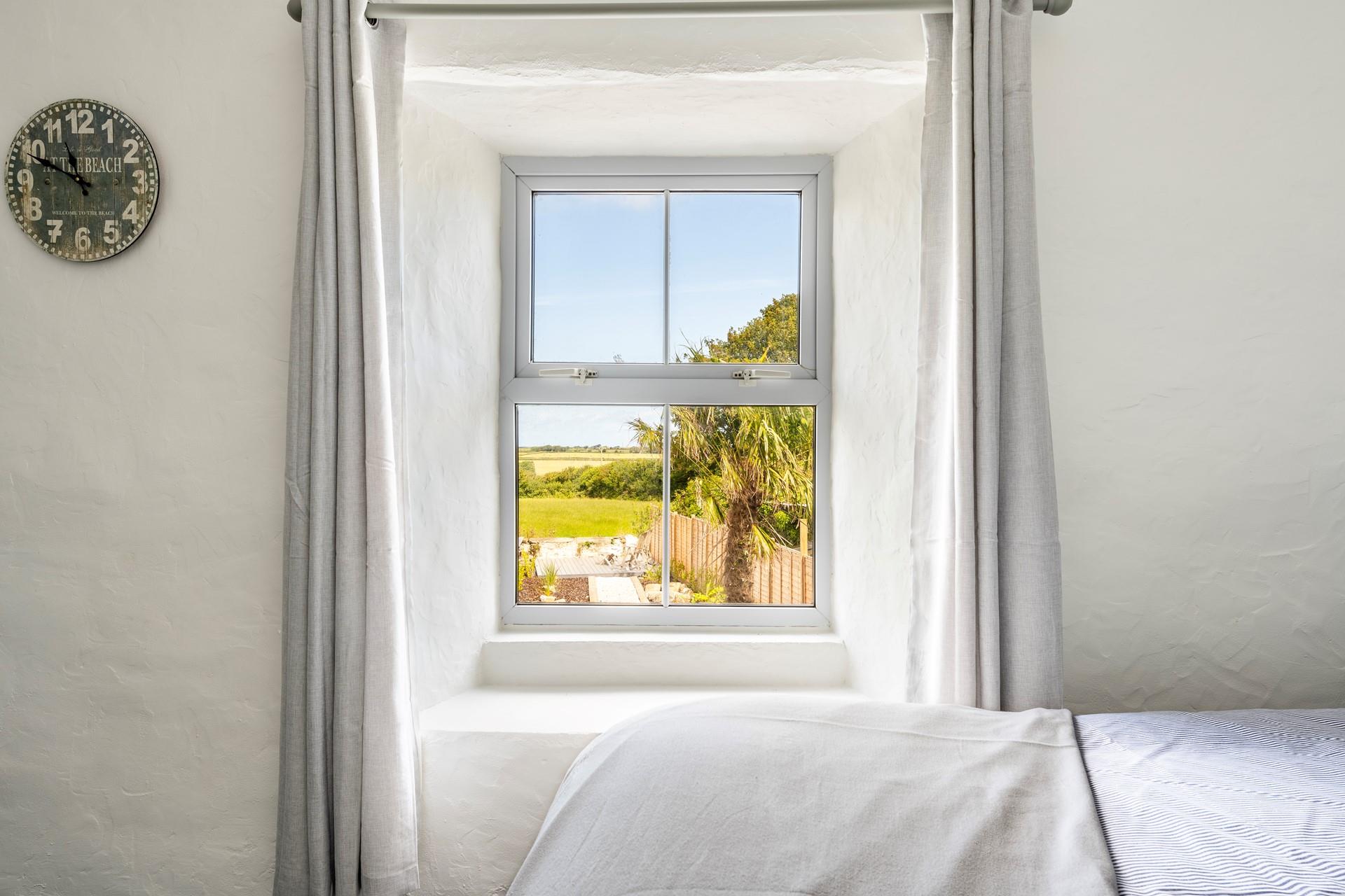 Treat yourself to breakfast in bed in the morning enjoying the countryside views.