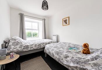 Bedroom 3 has twin beds and is perfect for the little ones.