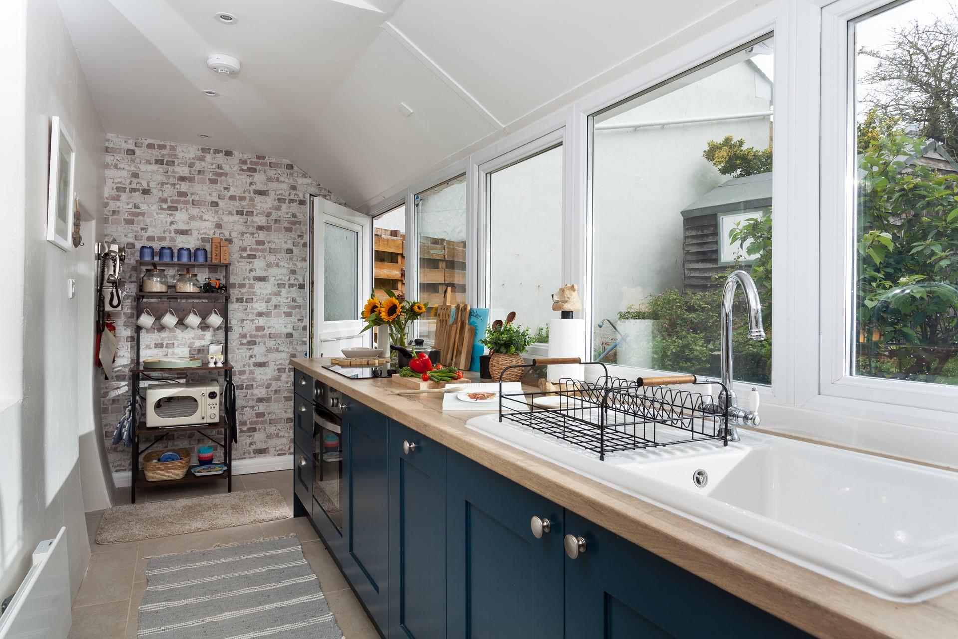 Galley style with quirky features and all the mod-cons you need.