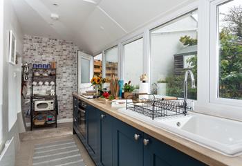 Galley style with quirky features and all the mod-cons you need.