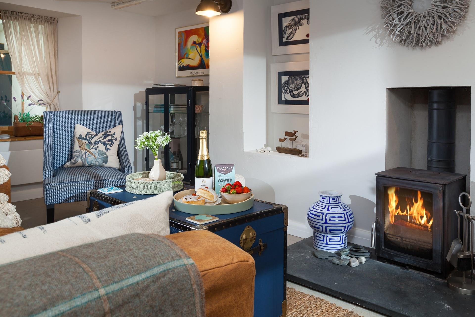 Treat yourself to some delicious Cornish delicacies.