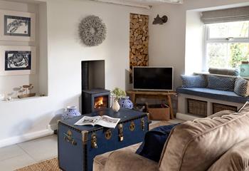 Relax in the stylish interior after busy days exploring. 