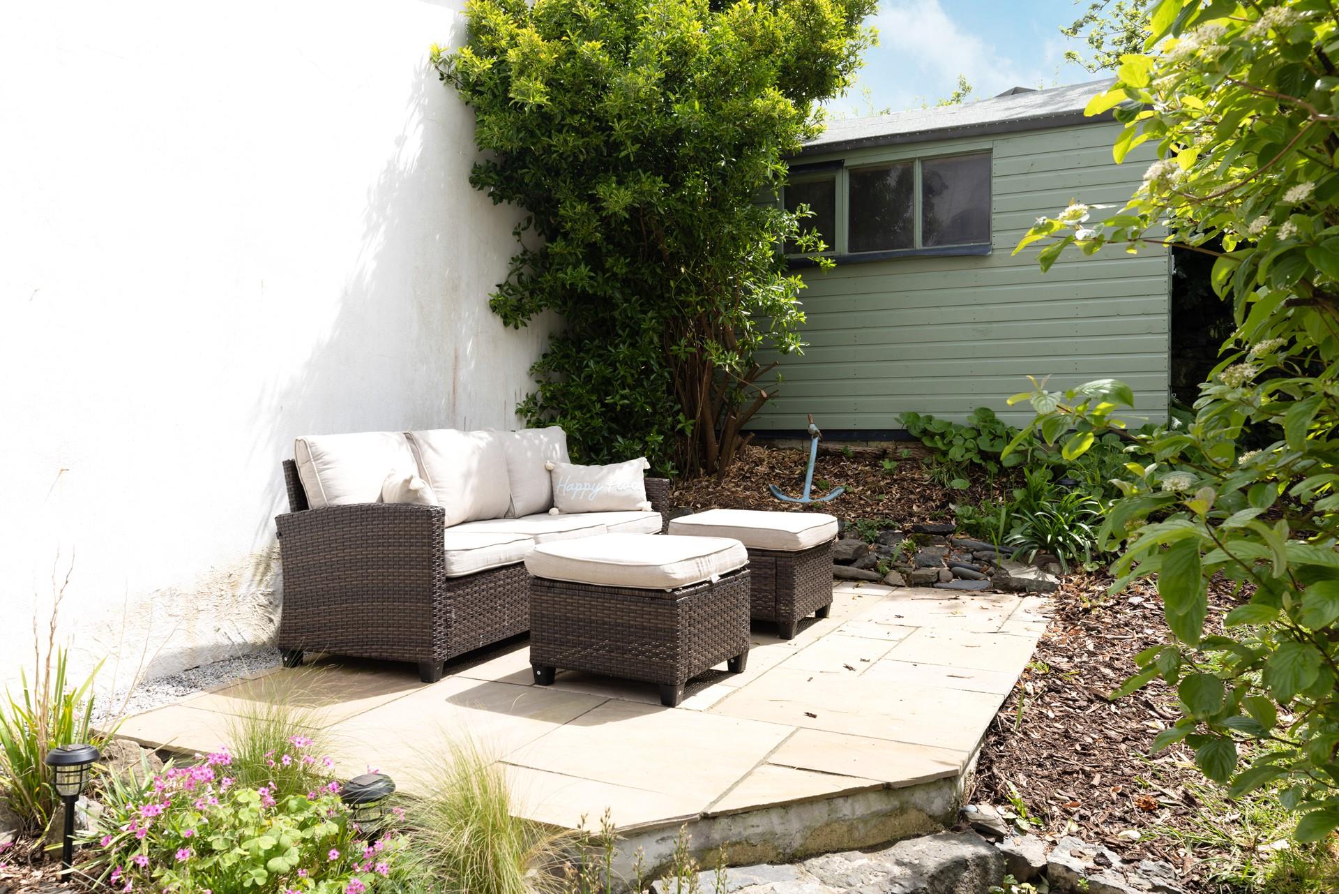 Sit back and relax in the sunshine with a glass of your favourite wine. 