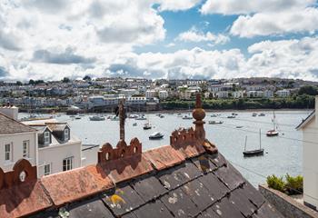 Why not take a boat trip across to Falmouth and explore the vibrant town?