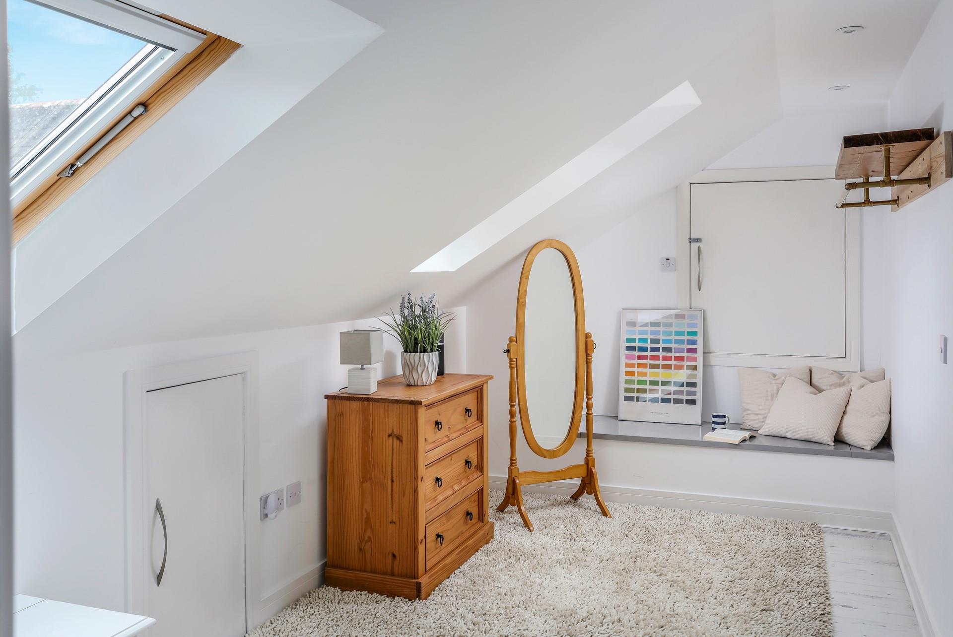 Cosy up in the snug corner with a cup of tea.