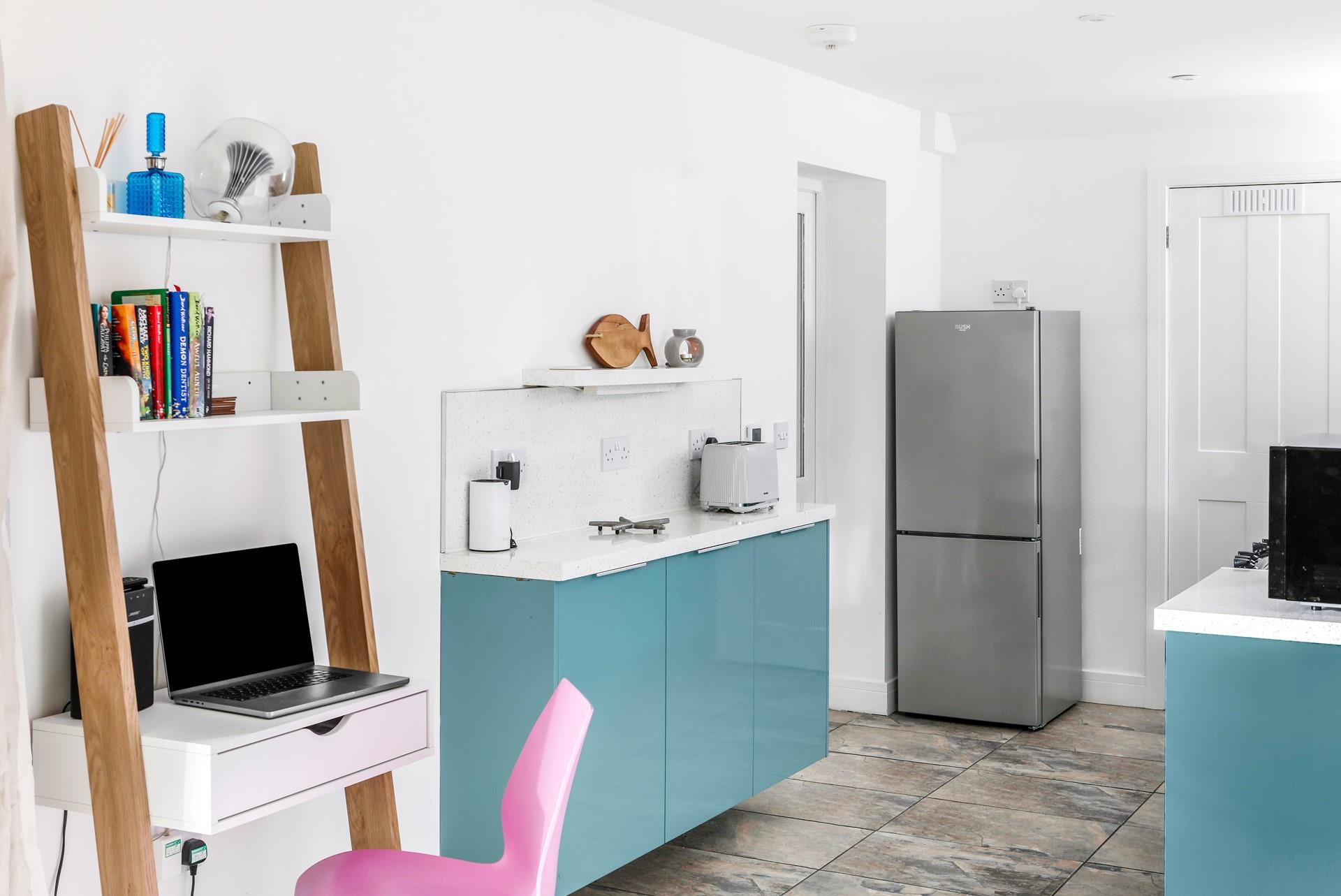 Prepare a picnic to take for a day out to the beach.