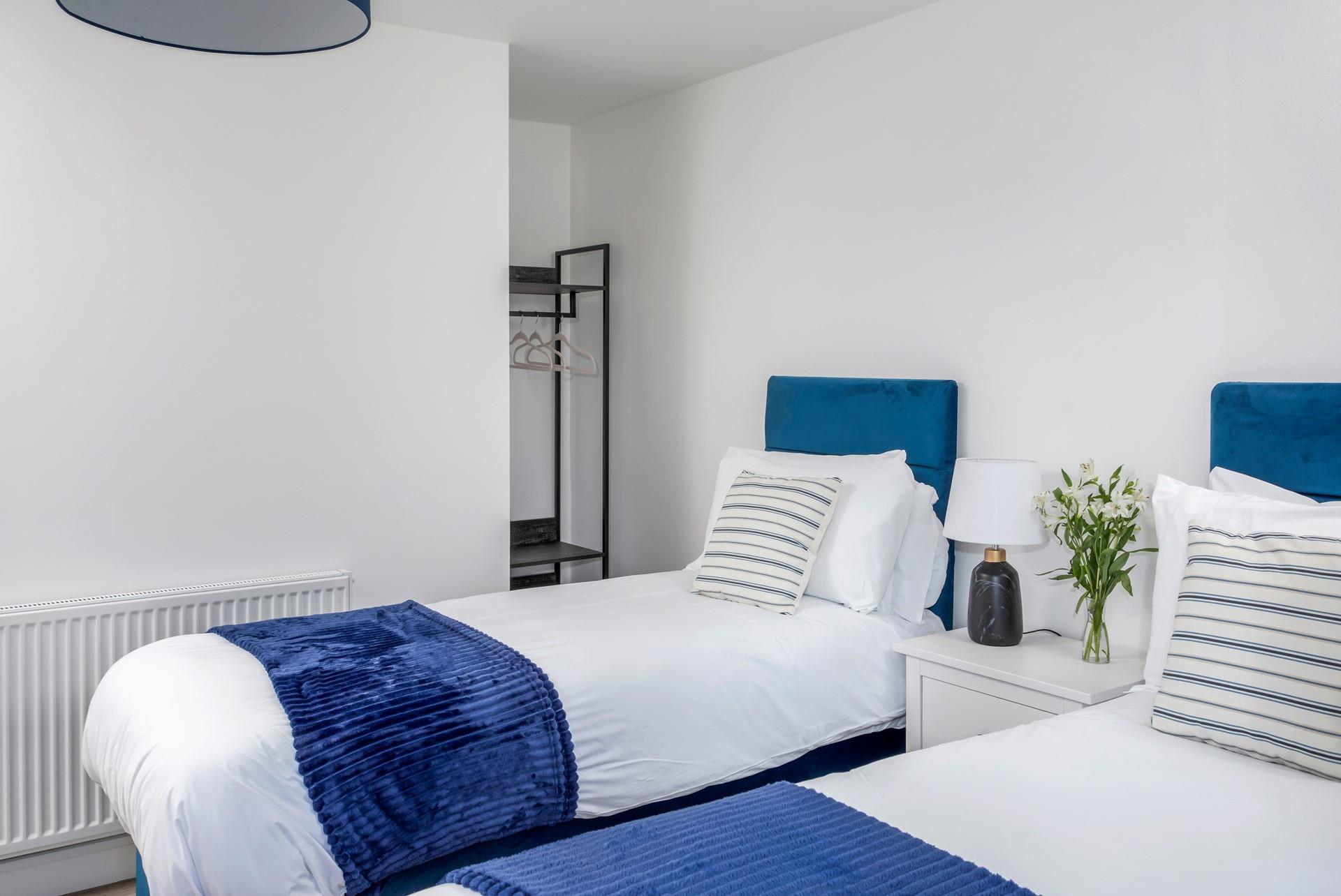 Handy hanging space for the holiday wardrobe.