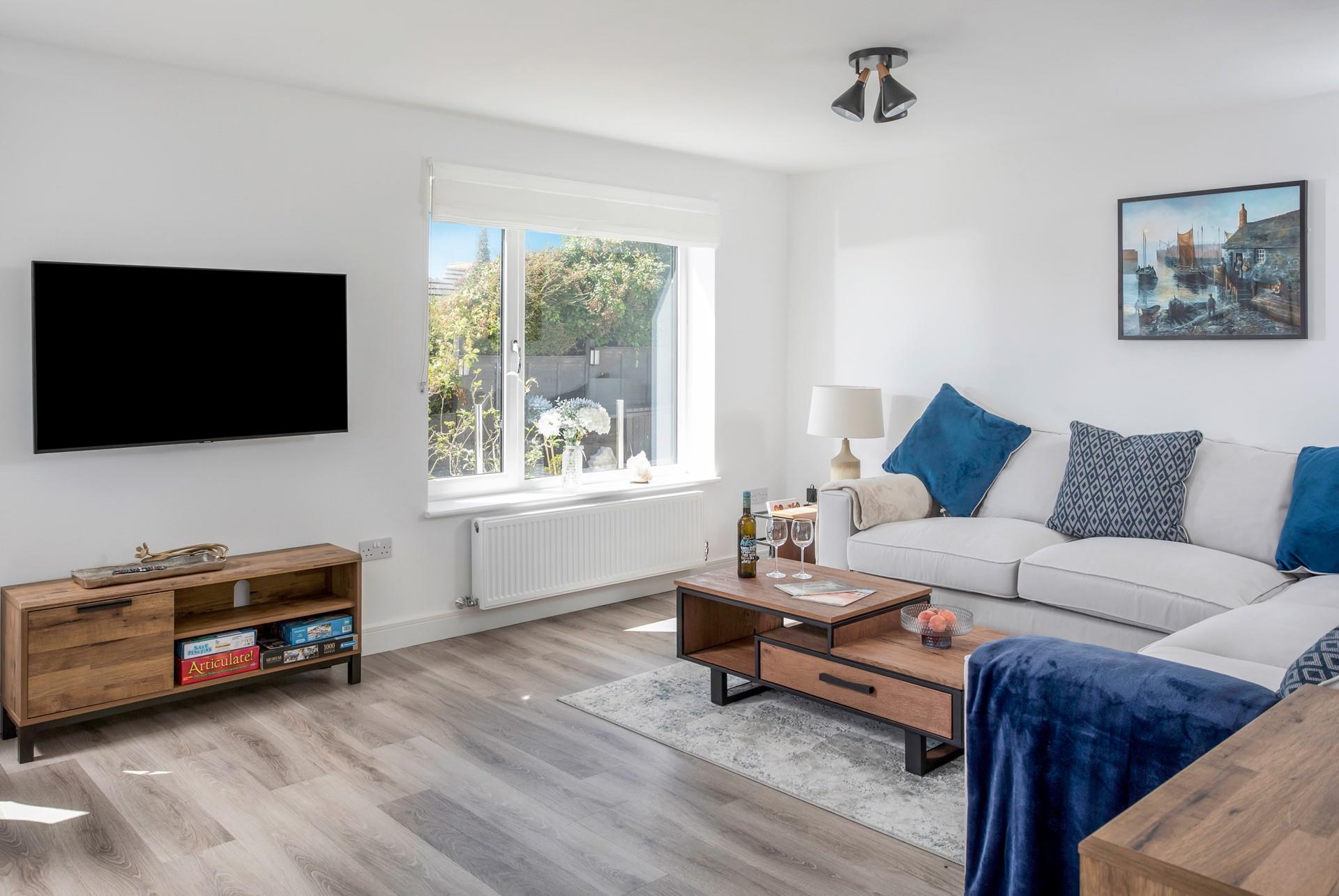 The perfect spot for movie night with a family favourite.