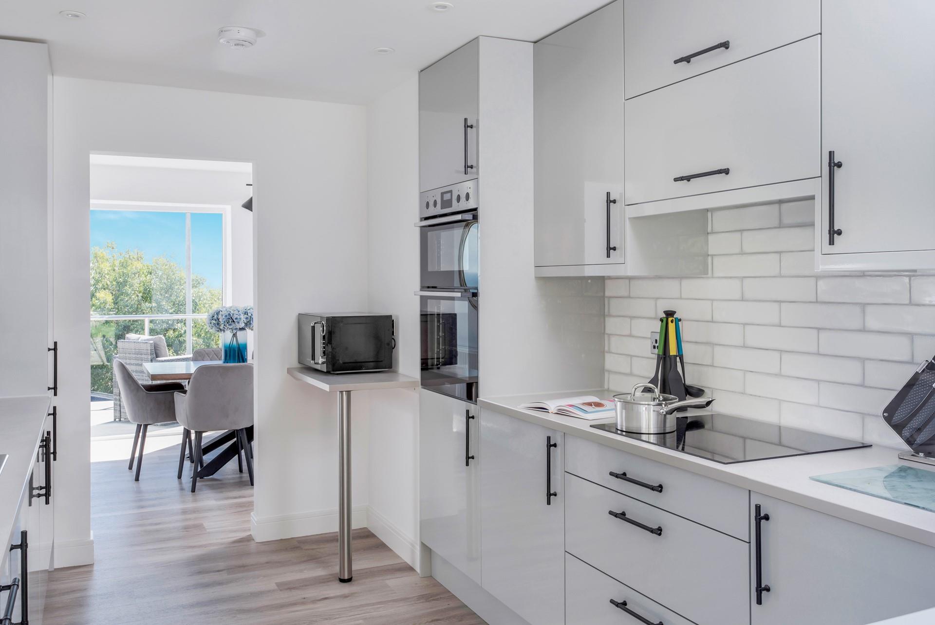 Modern amenities will make holiday meal times a breeze.