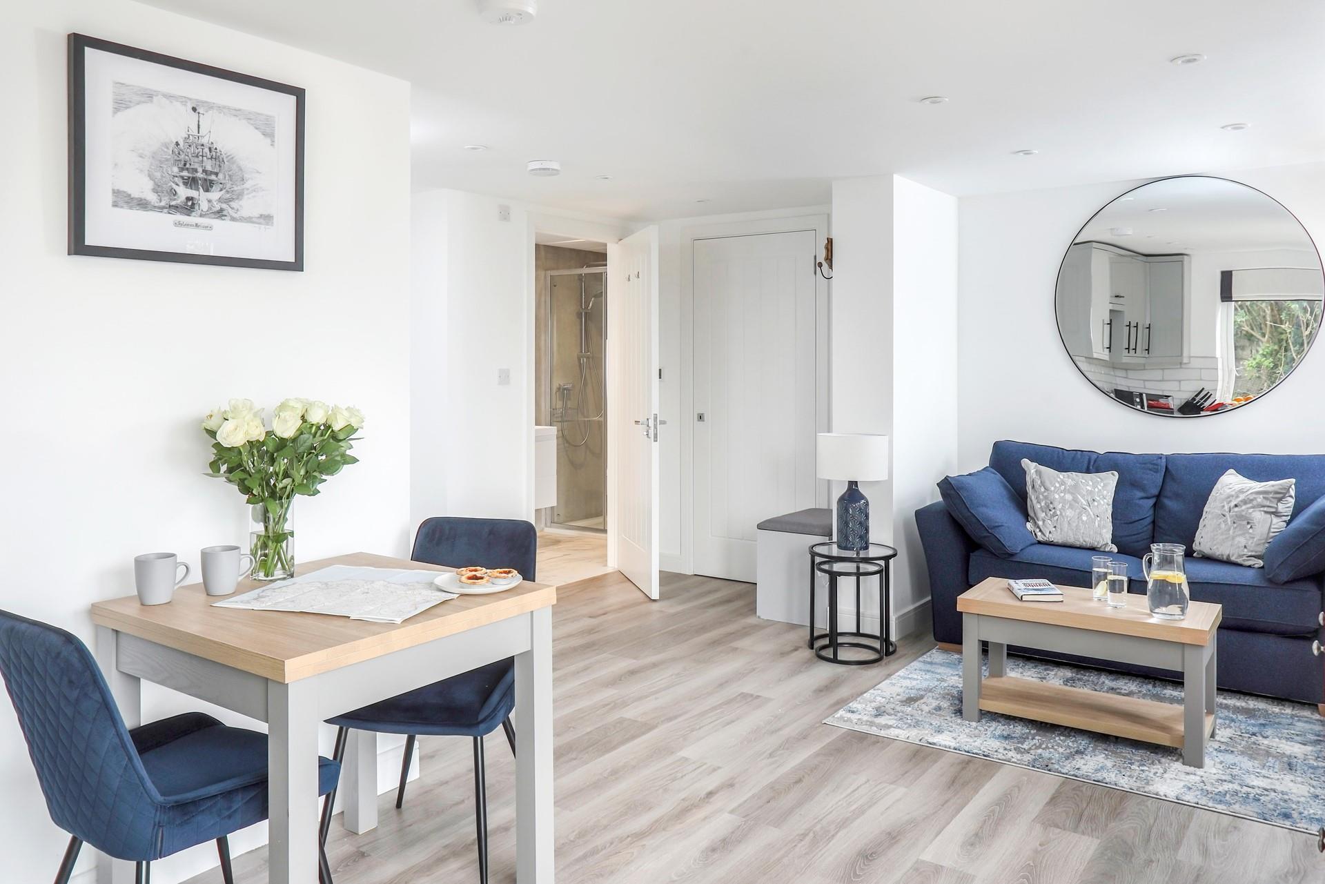 Light and cosy, the open plan living space is a modern space to come back to each day.