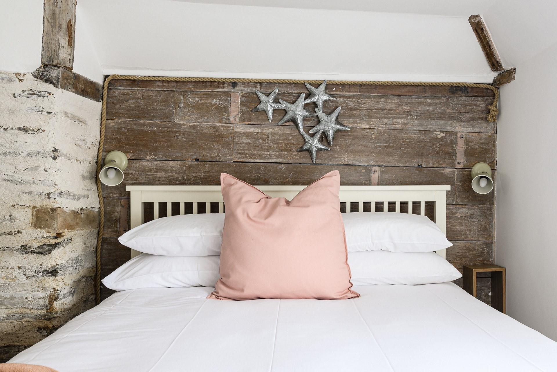 You'll drift off easily in the stunning master bedroom.