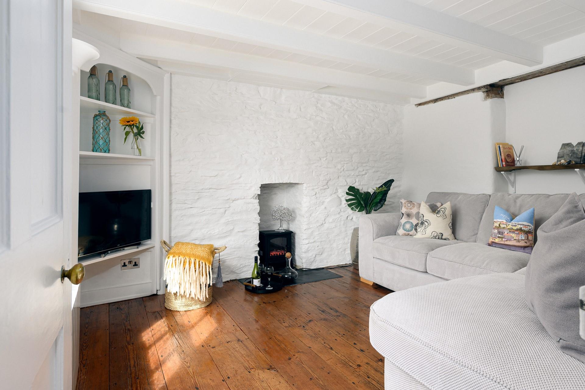 Quirky features are dotted throughout the charming cottage.