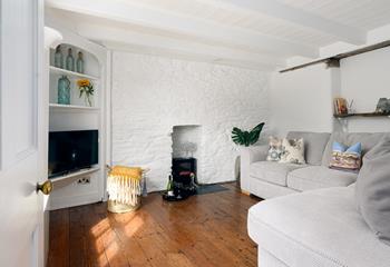 Quirky features are dotted throughout the charming cottage.