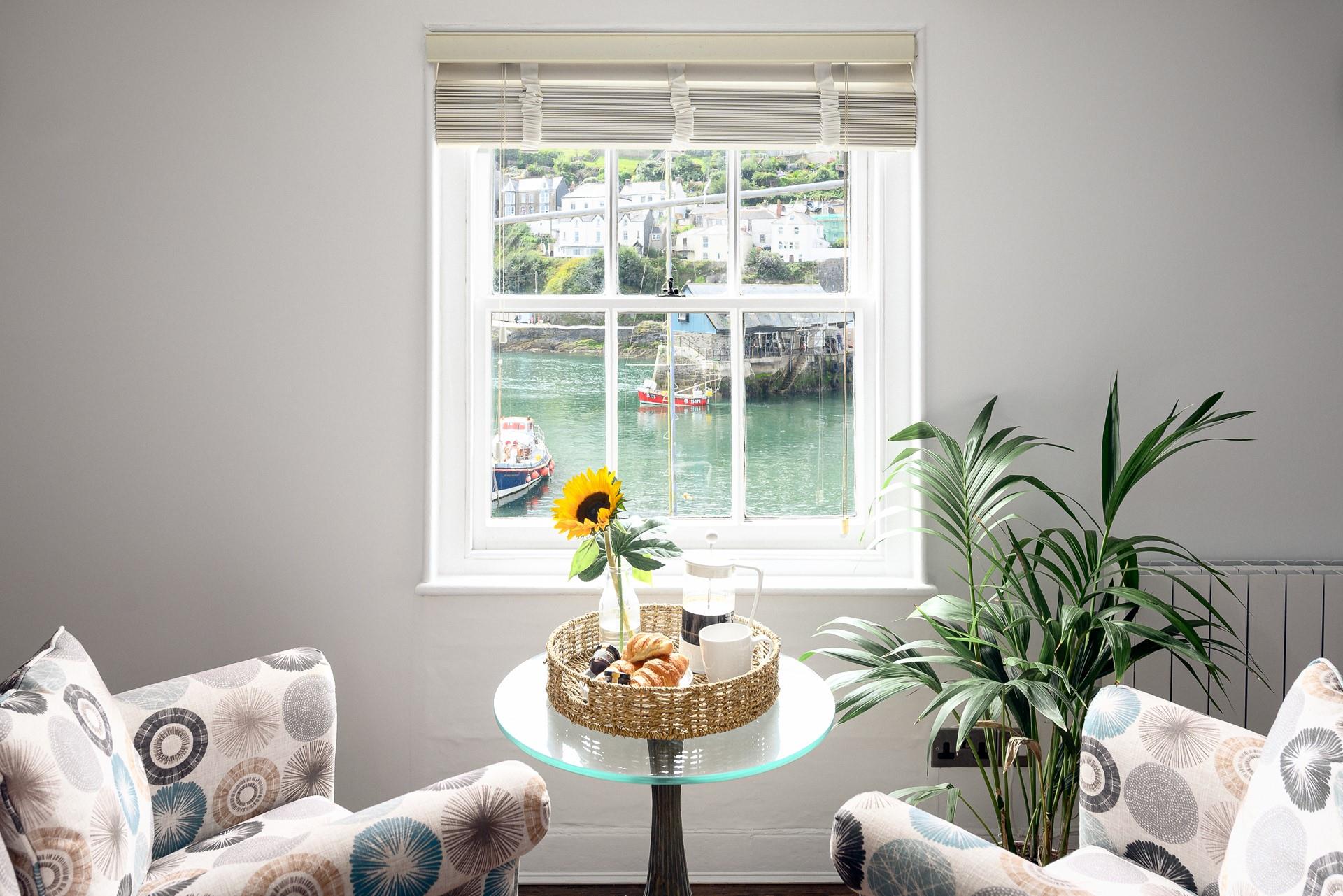 While away the hours, watching the boats bob by!