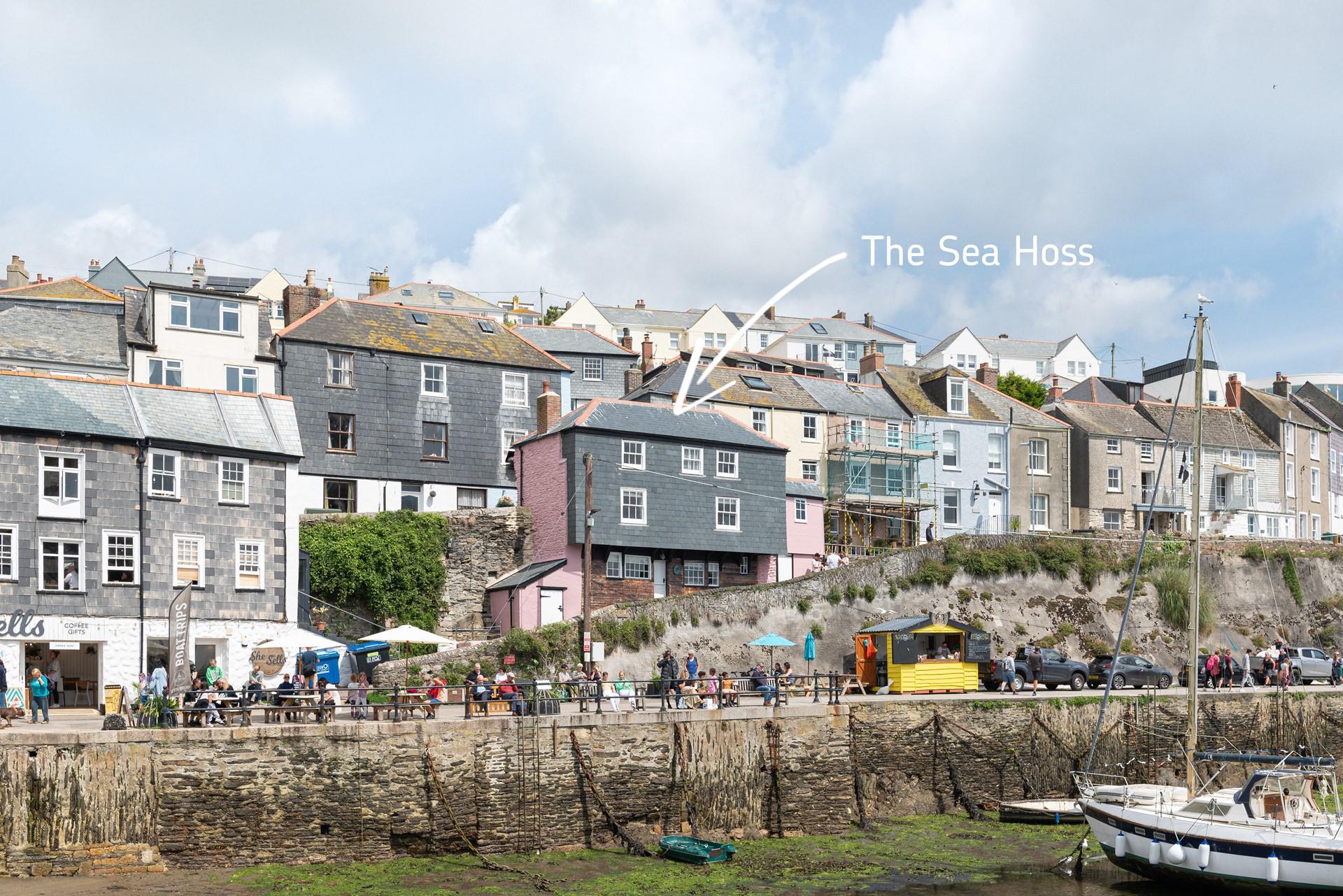 Nestled amongst quaint fisherman's cottages, rich in Cornish heritage and history.
