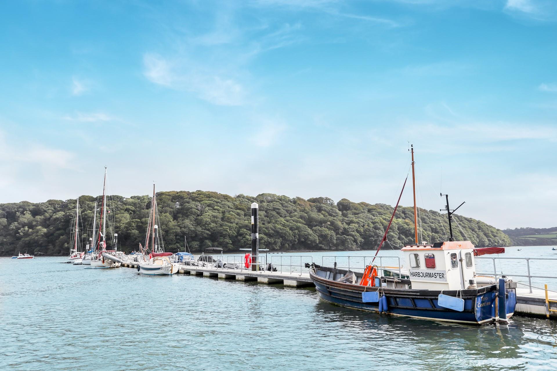 Take a stroll along the calm waters of the river.