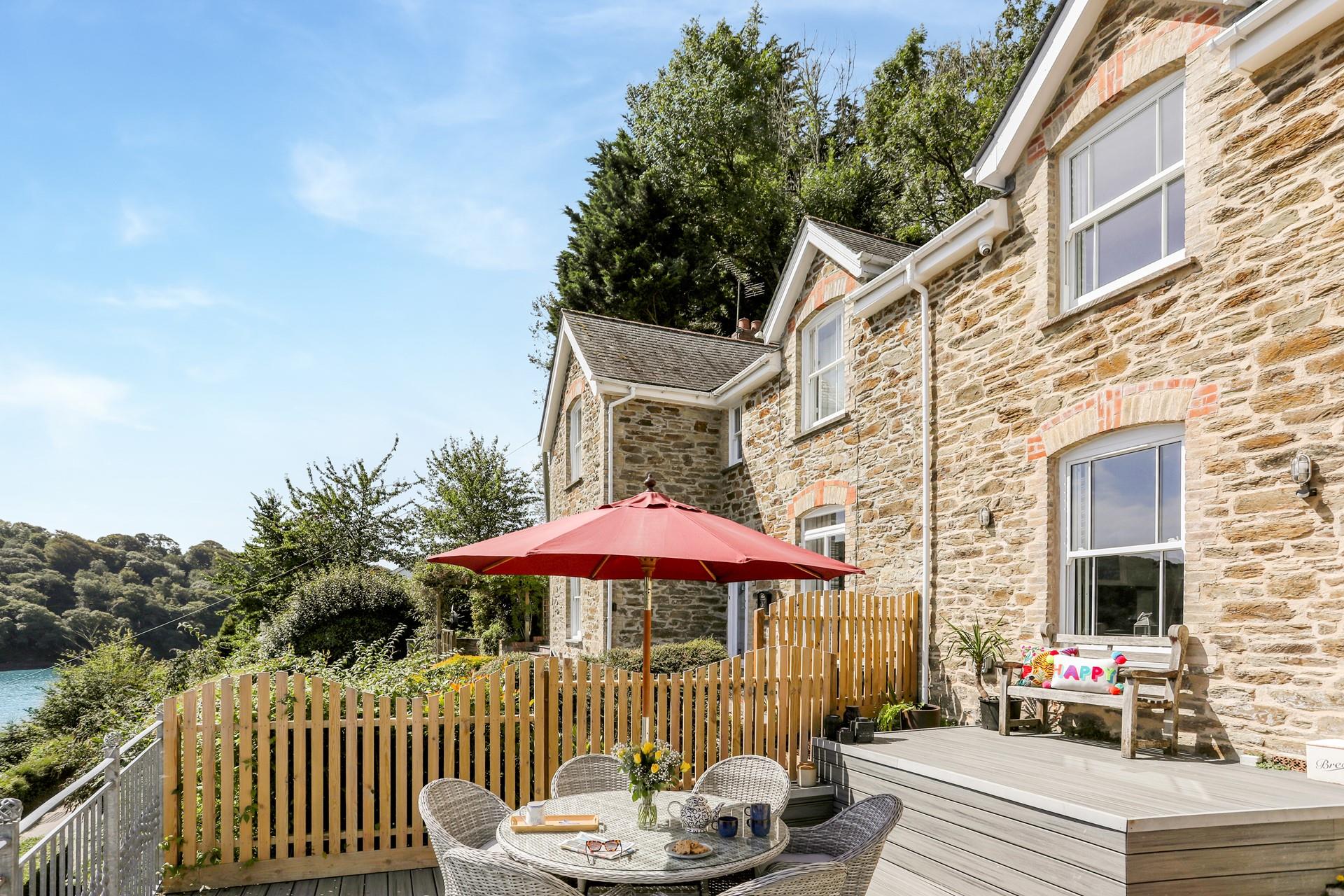 Light the barbecue and enjoy a delicious al fresco meal on the terrace.