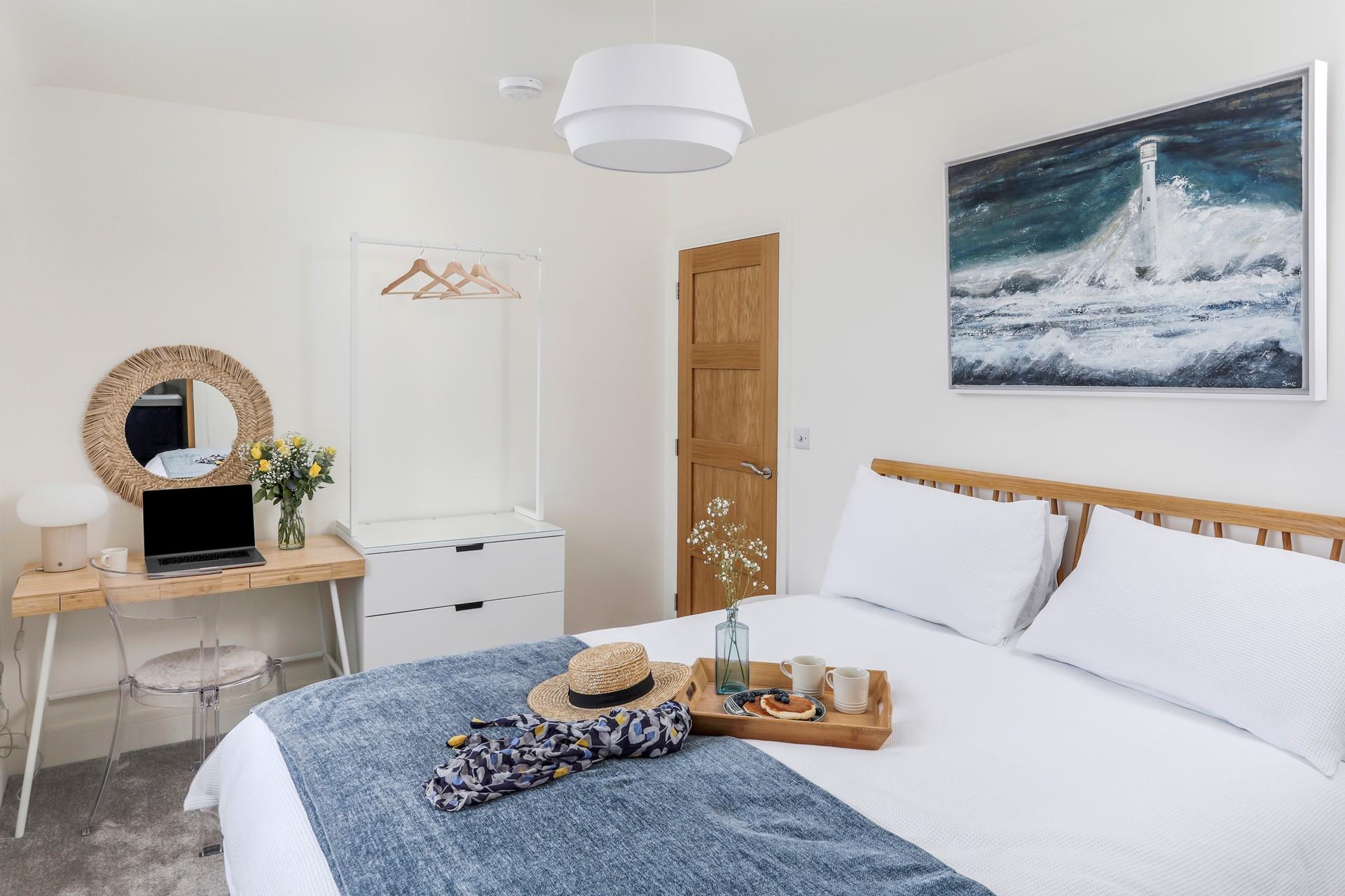 Start the day with breakfast in bed, you are on holiday after all!