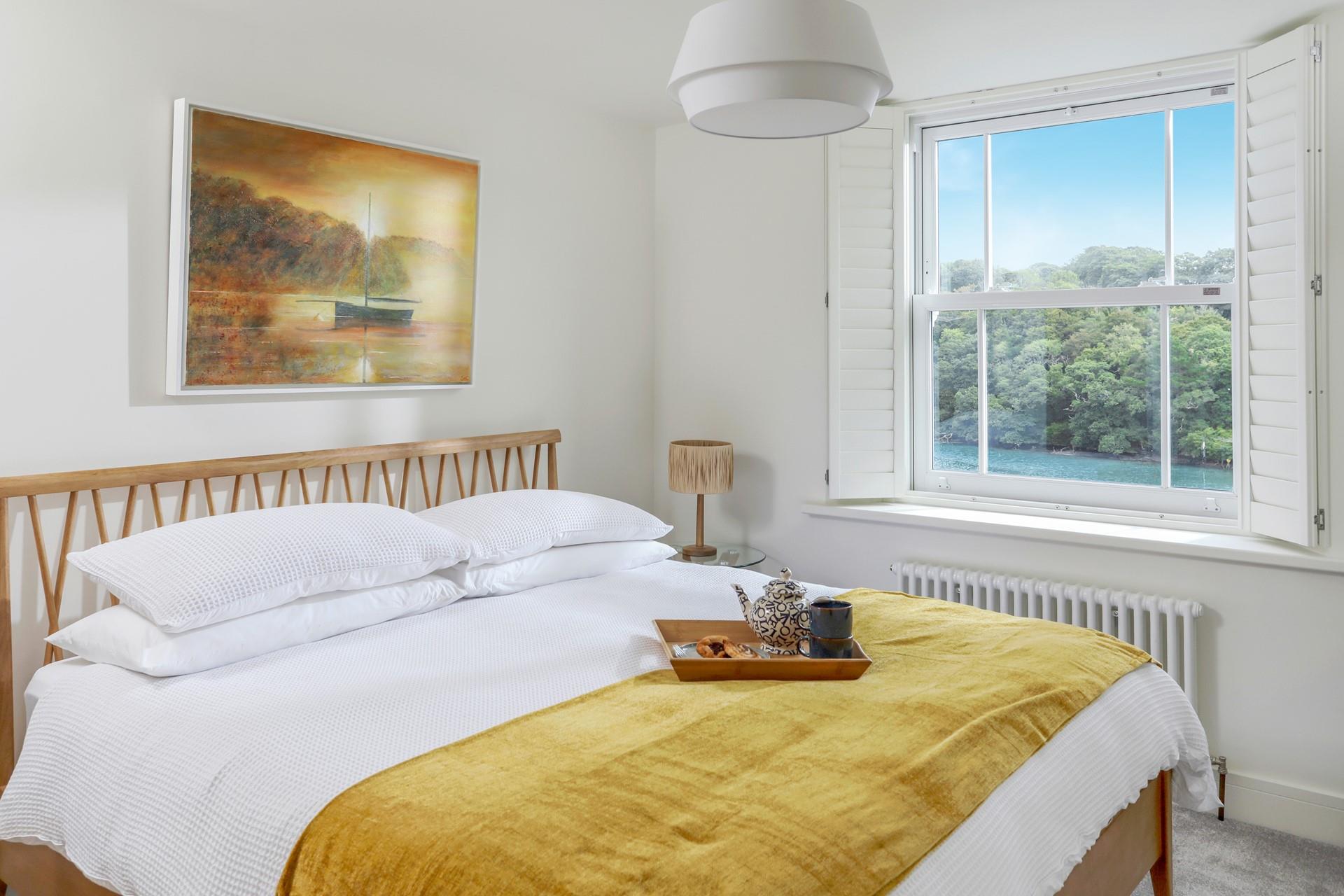 Decide on the day's plans over a morning cuppa in bed.