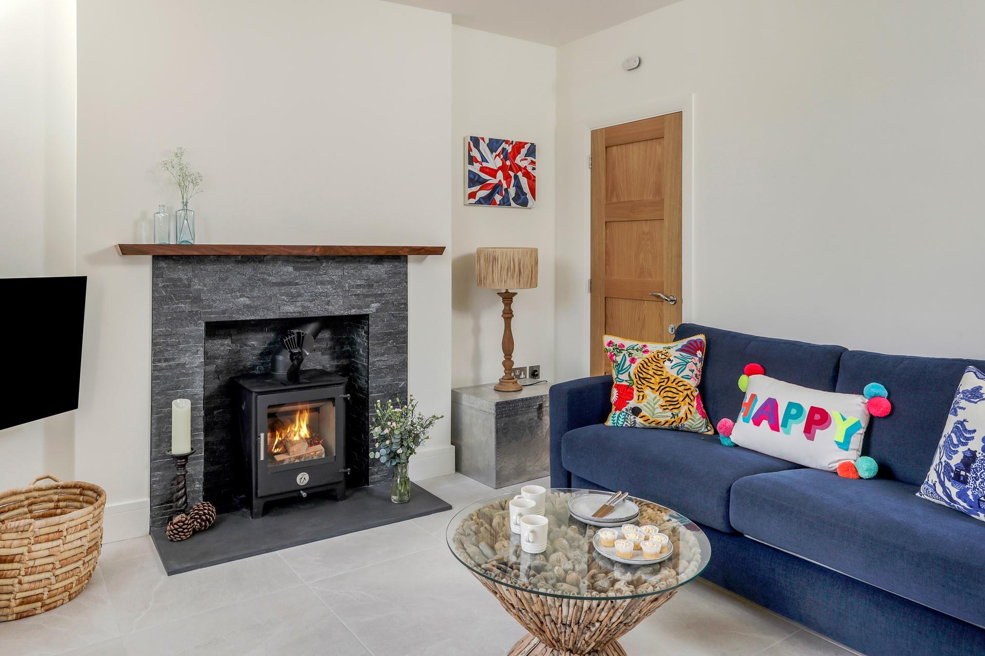 Sink into the plush sofas in the sitting room for a relaxing evening.