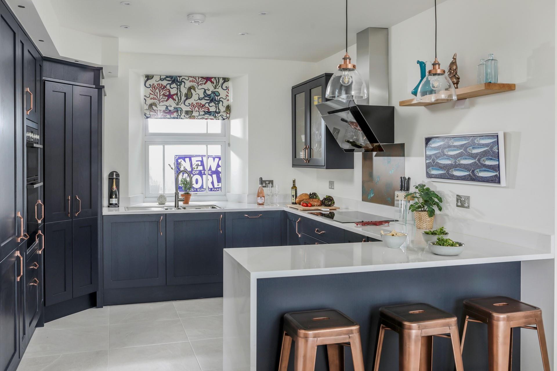 Start the day tucking into fresh pastries at the breakfast bar.