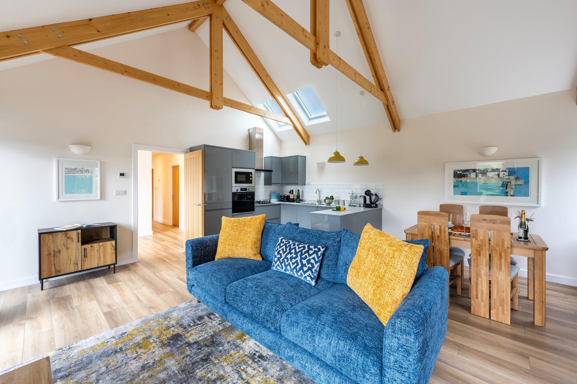 Open plan living means you can spend quality time as a family.