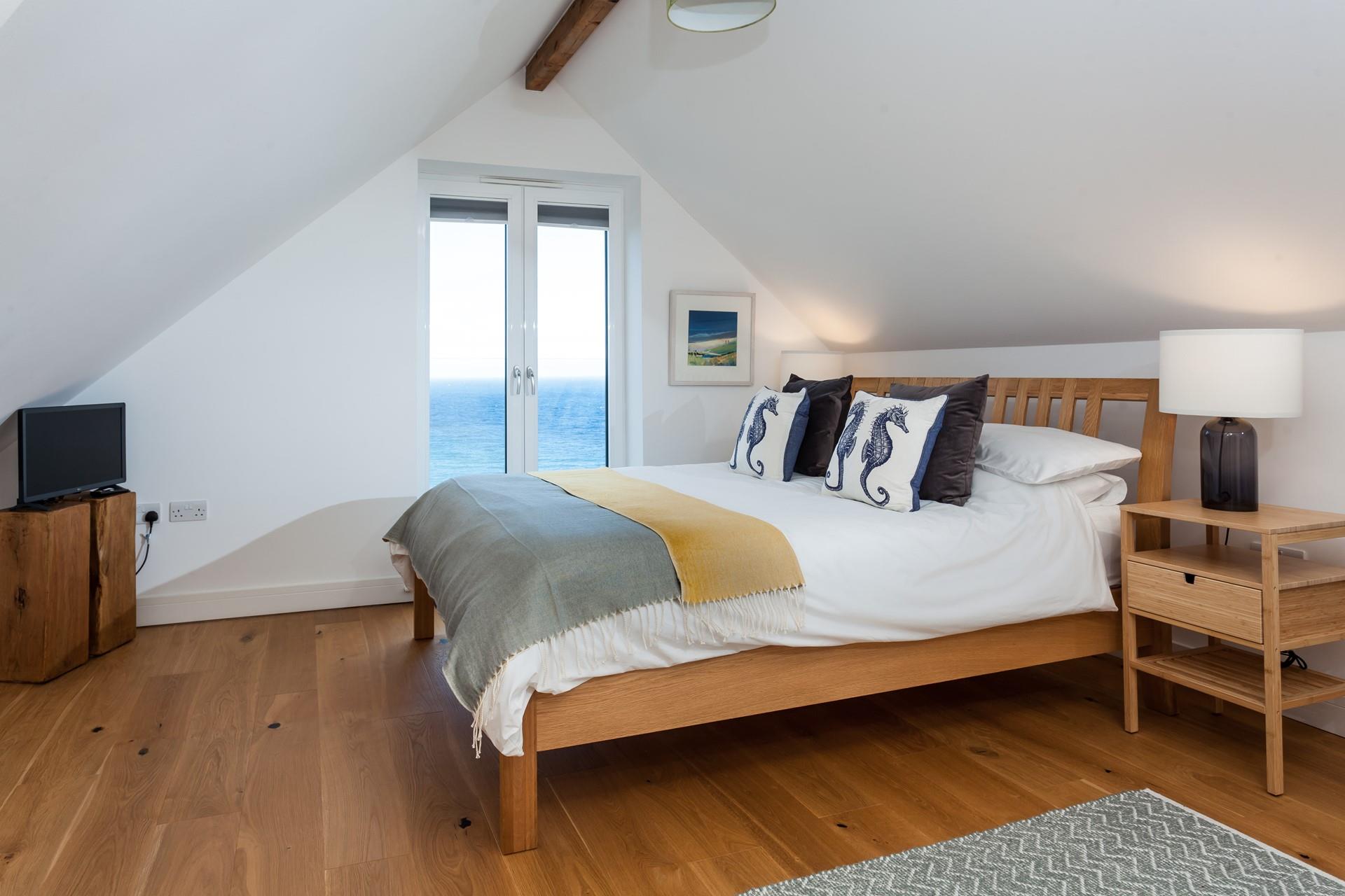 Sink into the soft sheets and drift off for a dreamy night's sleep.