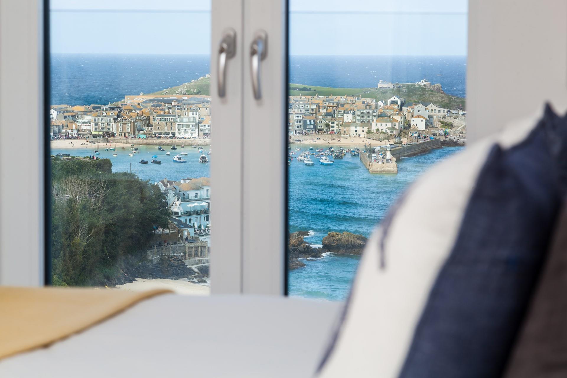 Wake up to stunning sea views every morning.
