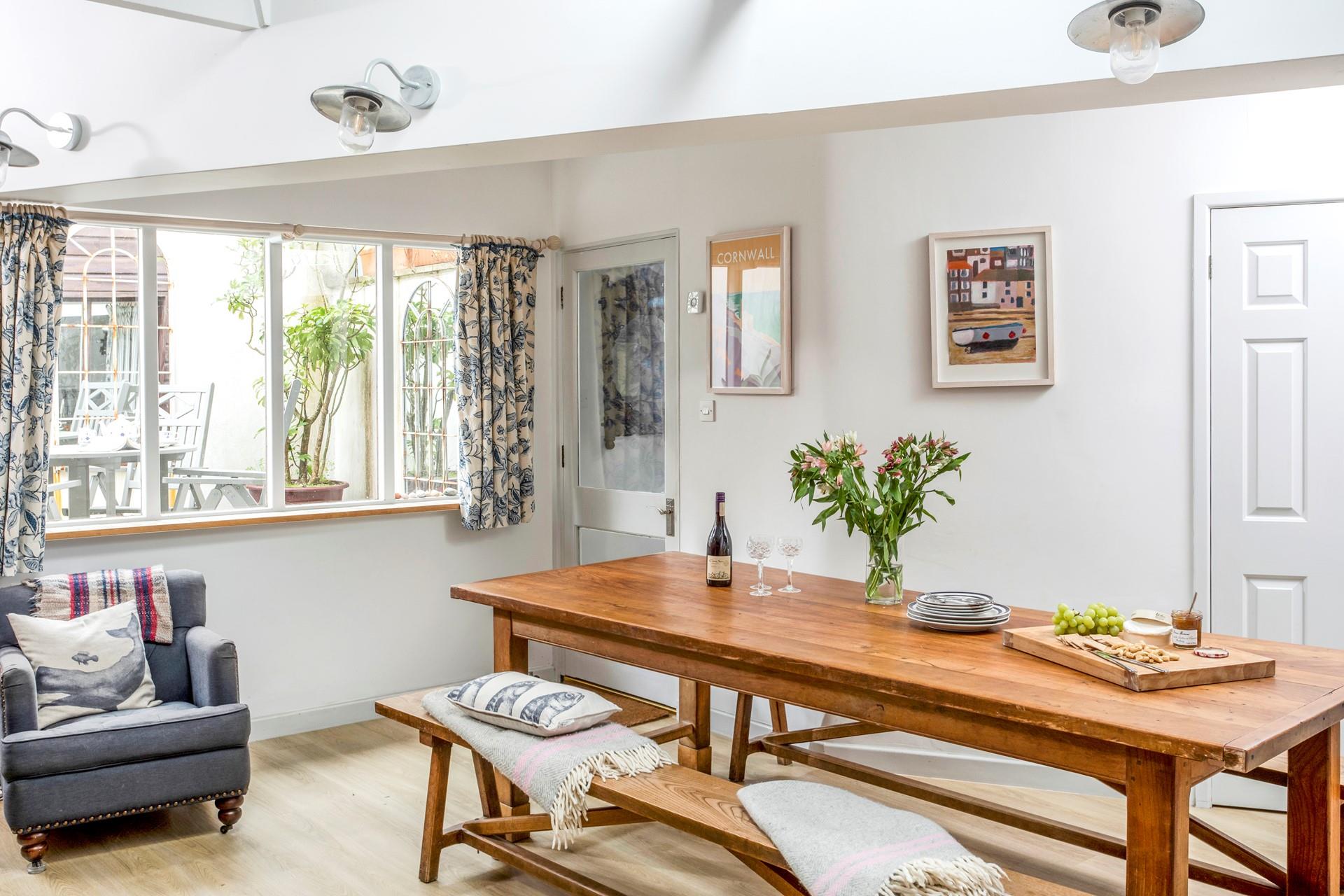 Gather around the table and enjoy quality time together at meal times.