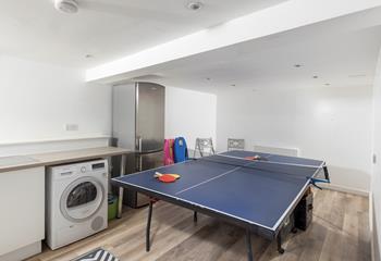 Take part in some friendly rivalry after a day on the beach.