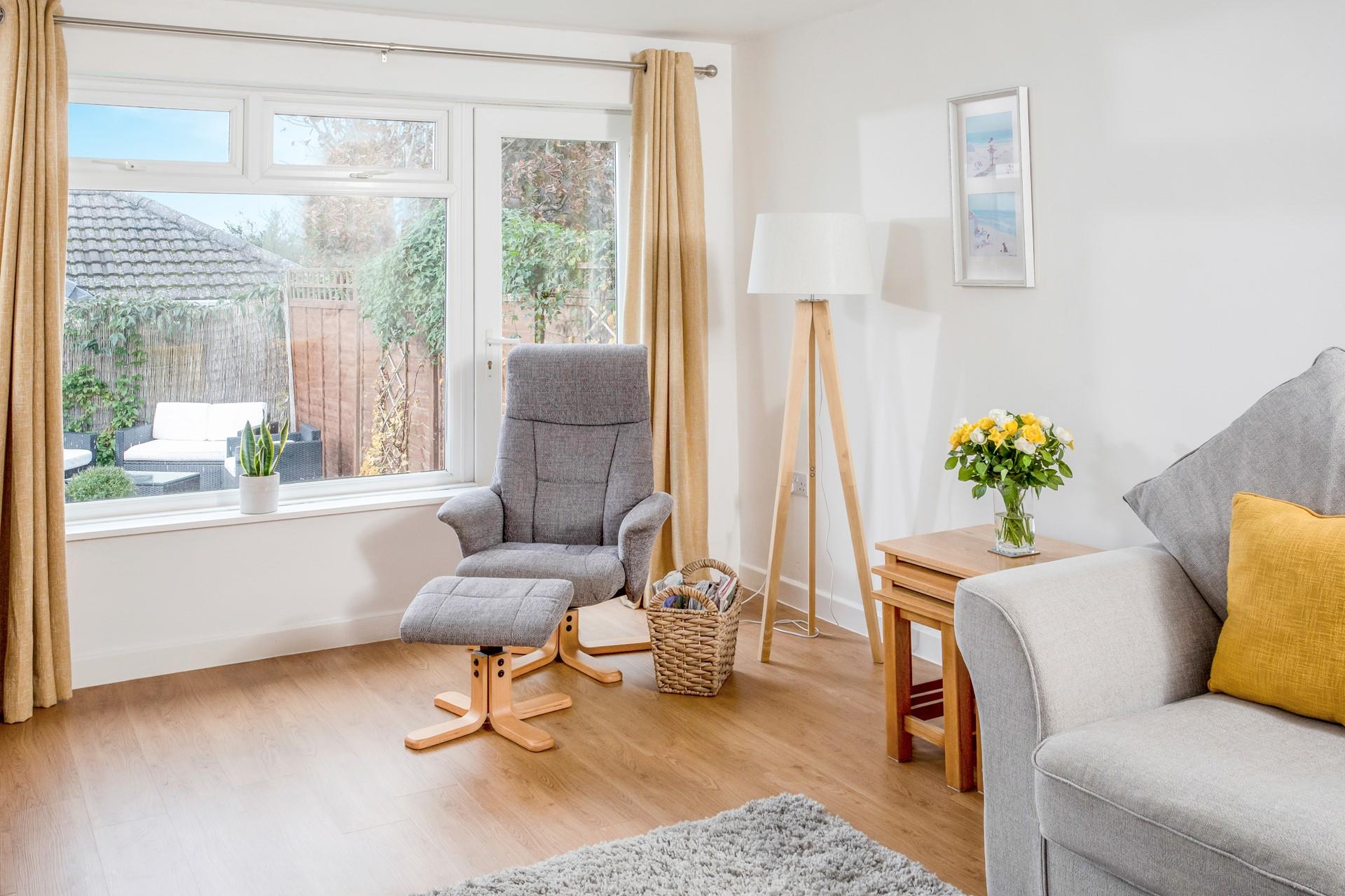 Put your feet up with a cuppa in the evenings.