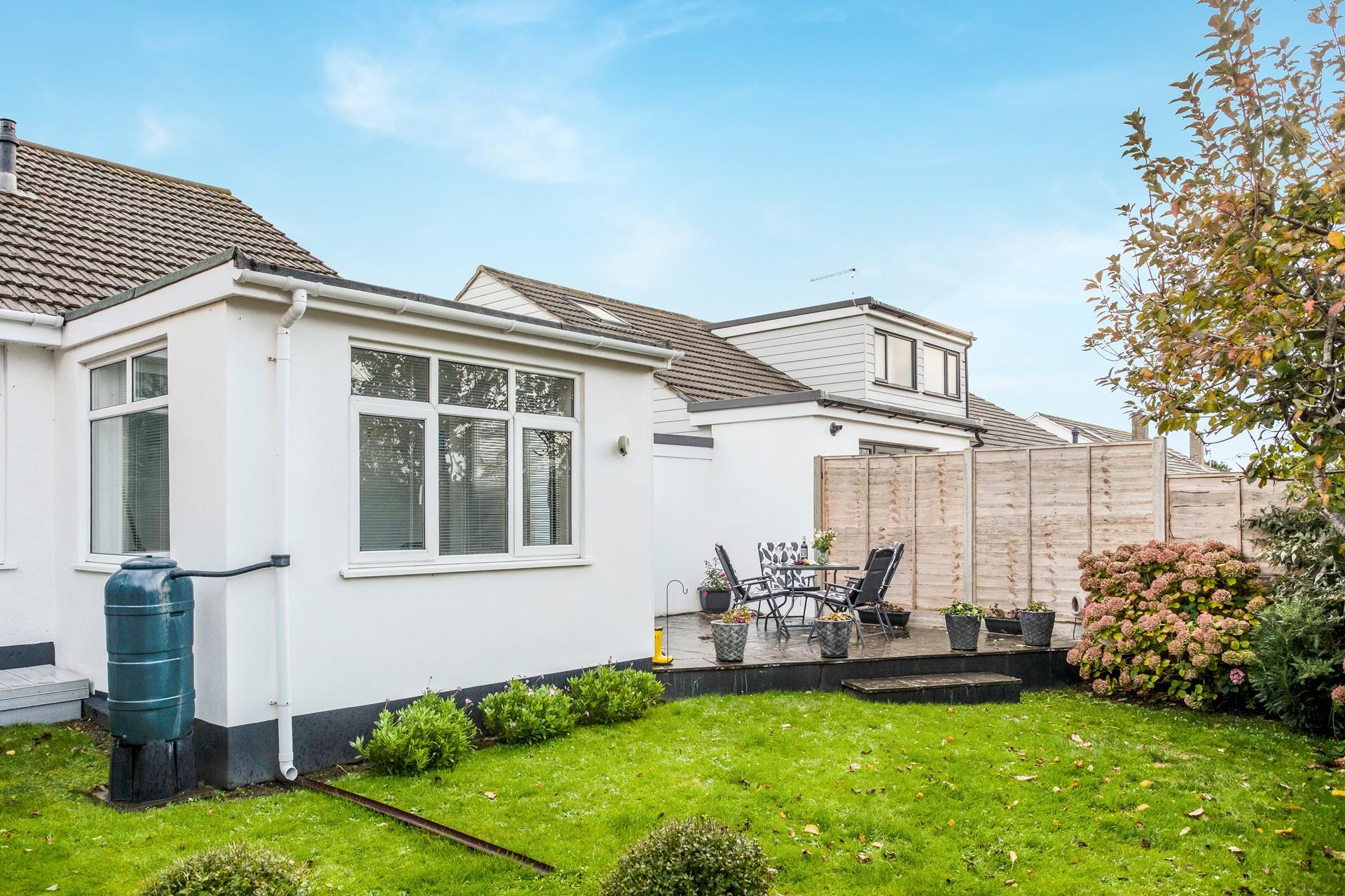 The garden is perfect for furry friends to explore.