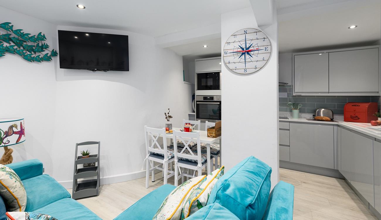 Open plan living means you can spend quality time together.