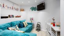 After a day out exploring St Ives, return to put your feet up in the cosy sitting room.