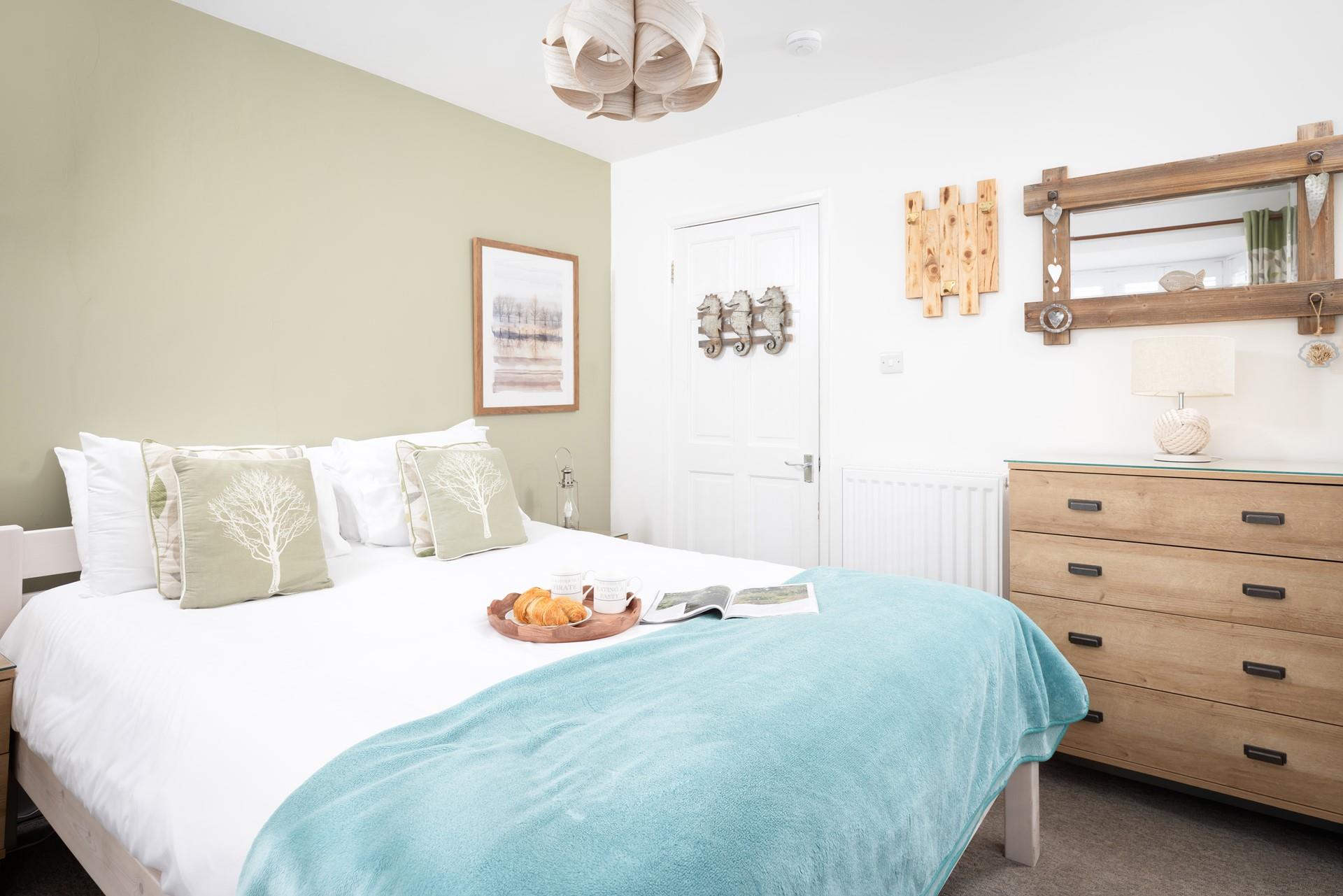 Drift into a dreamy night's sleep after a busy day on the beach.