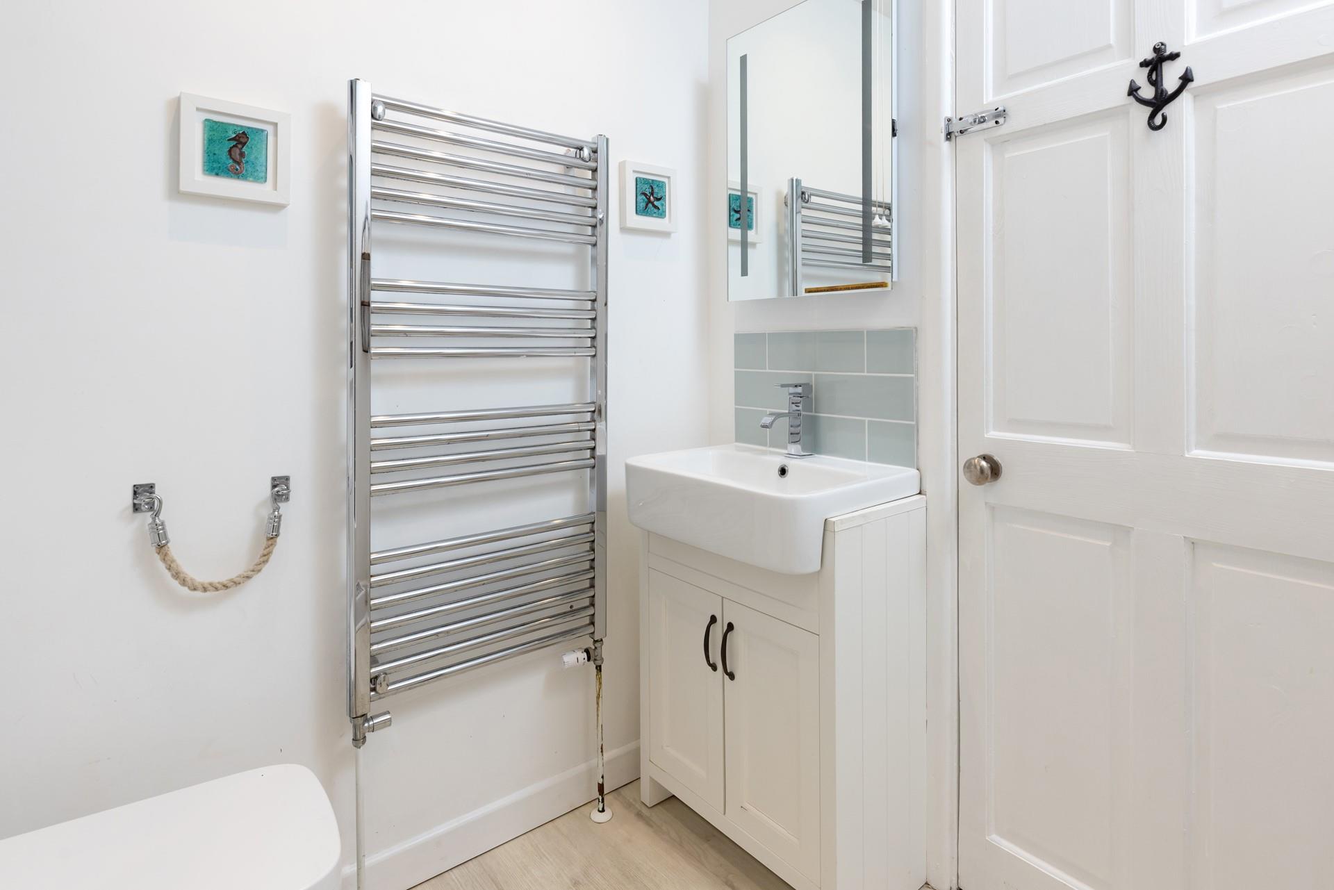 Wrap yourself in a warm, fluffy towel after a relaxing soak. 