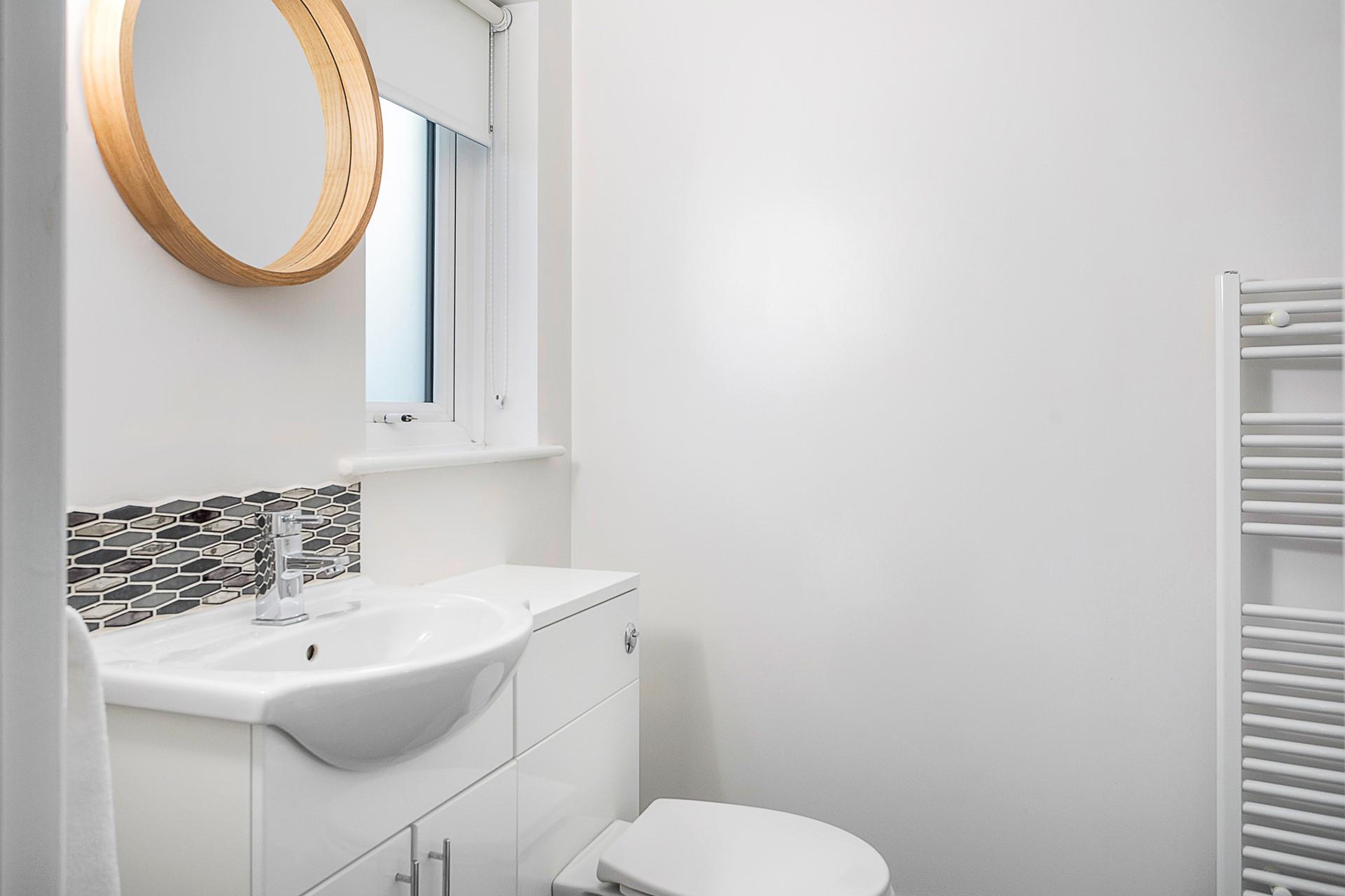 Take warm towels straight from the heated towel rail.