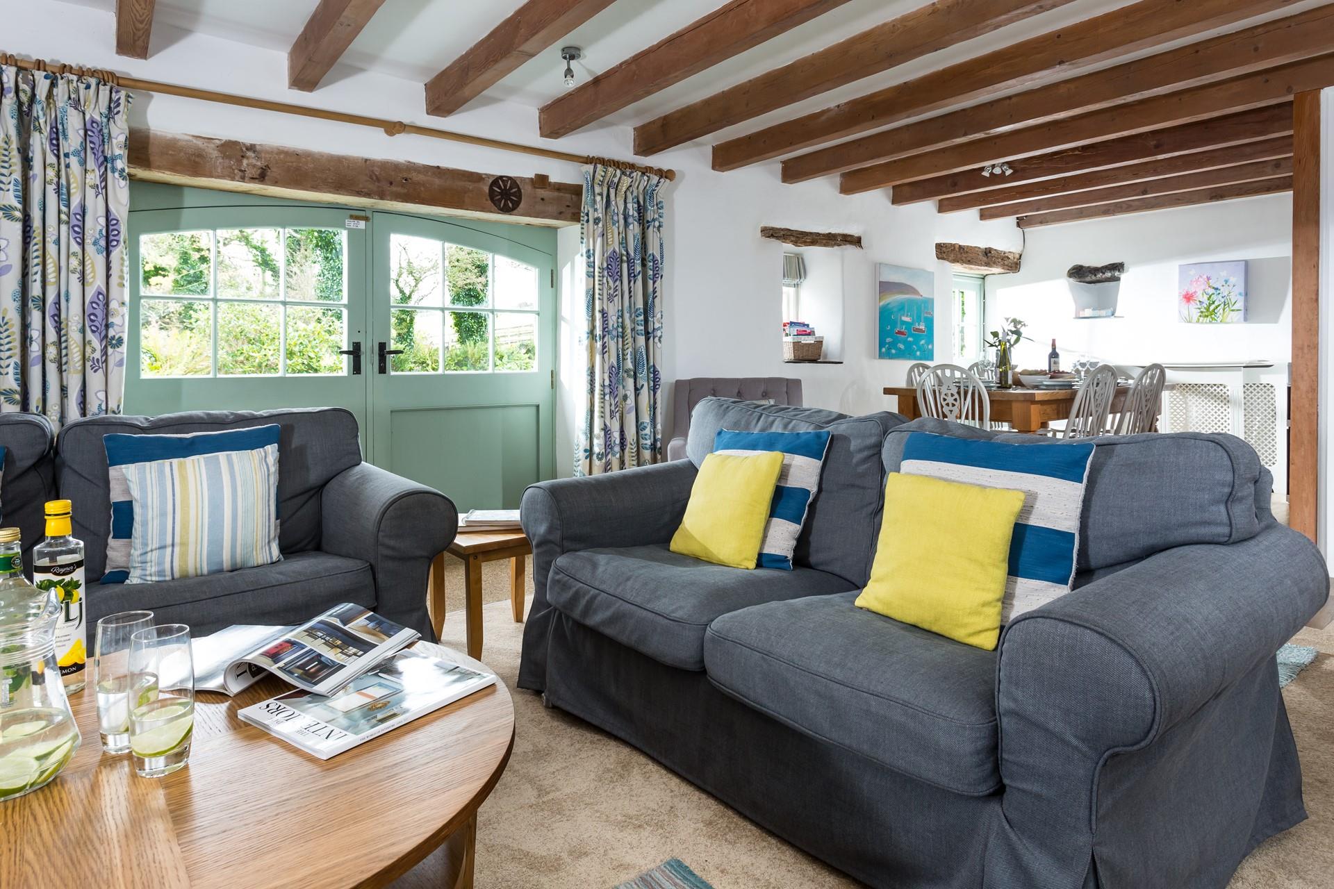 A cosy cottage with stunning original features and stylish decor.
