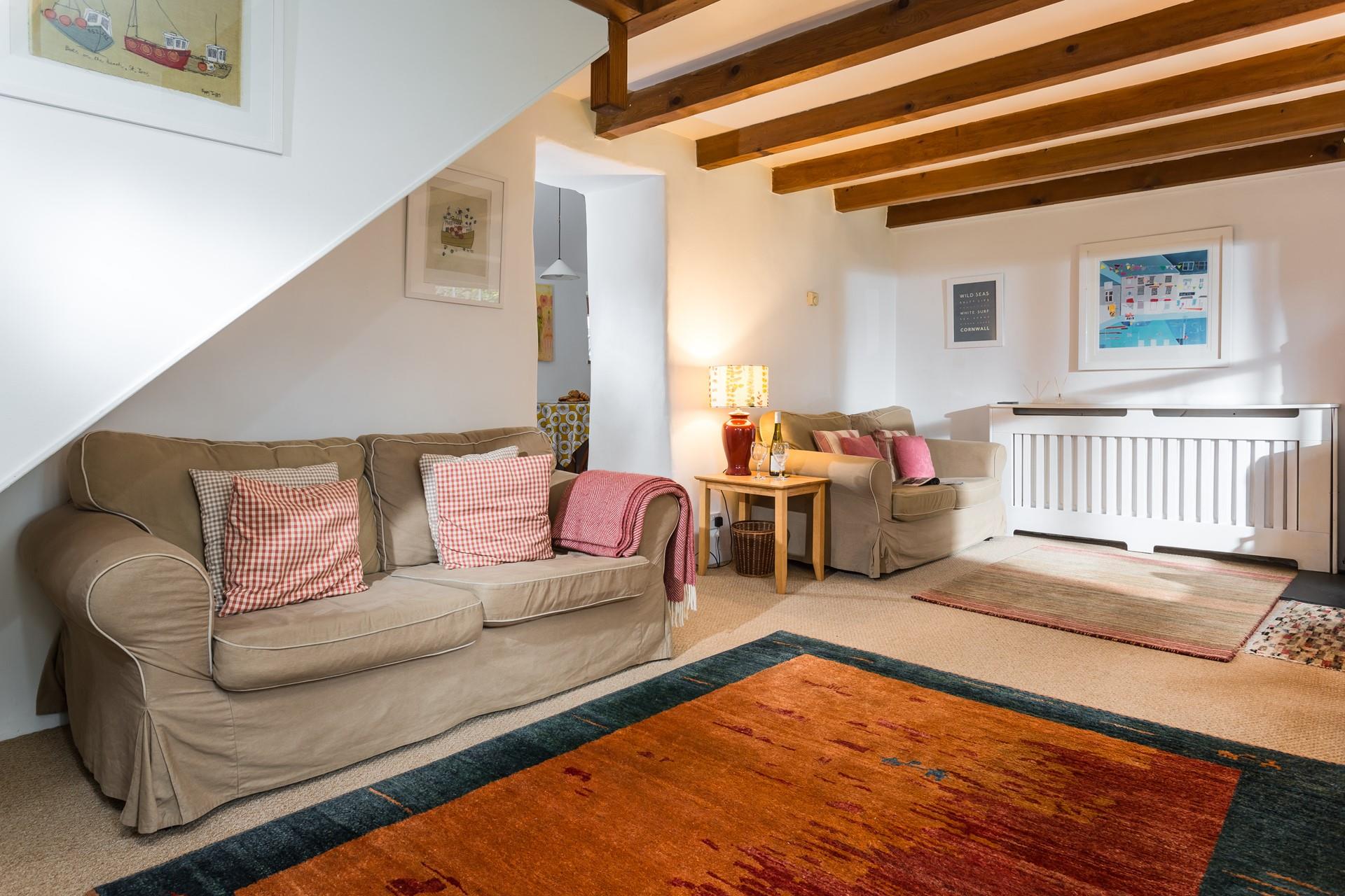 Spend evenings in the sitting room as a family.