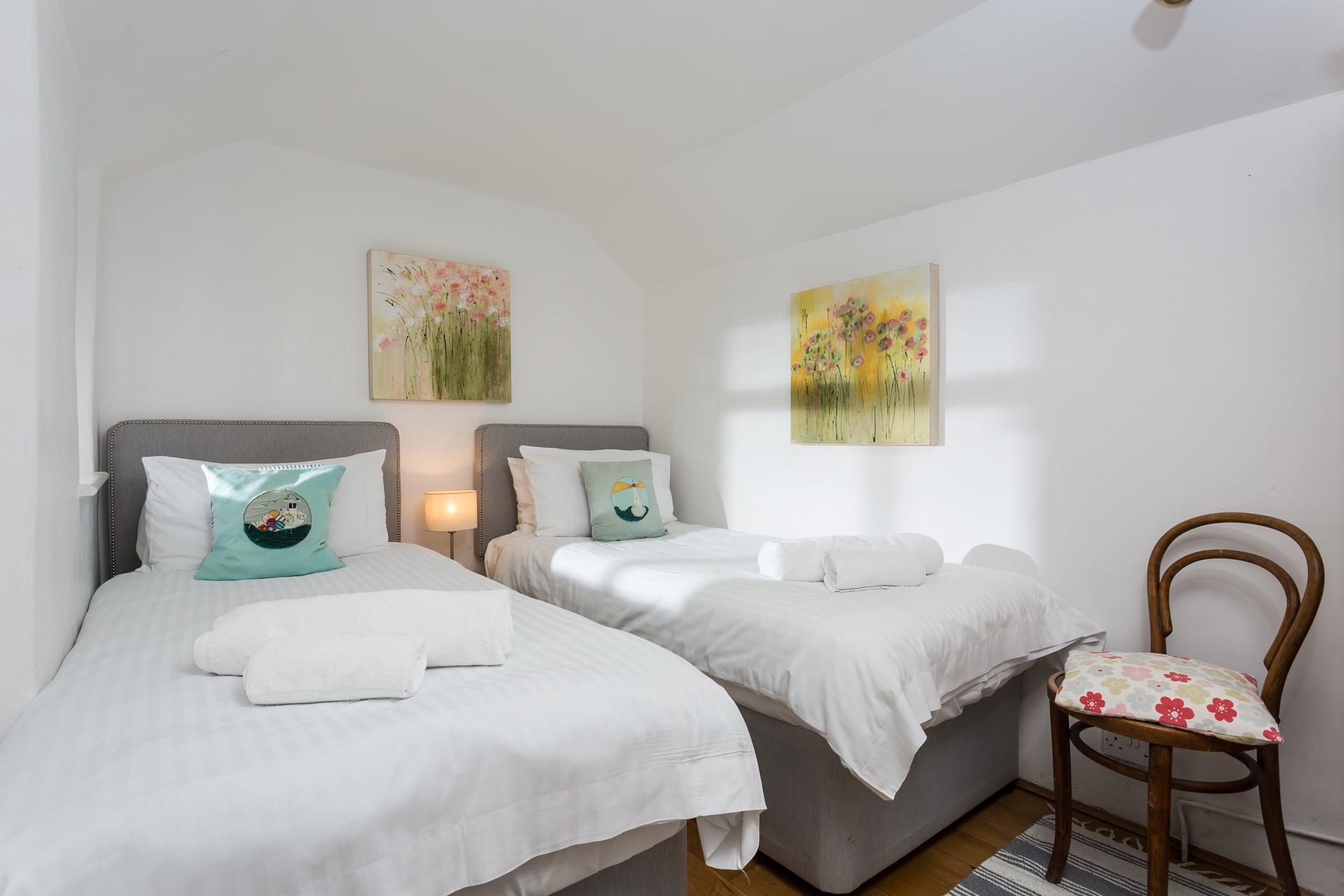 Tuck into the soft sheets and drift into a dreamy night's sleep.