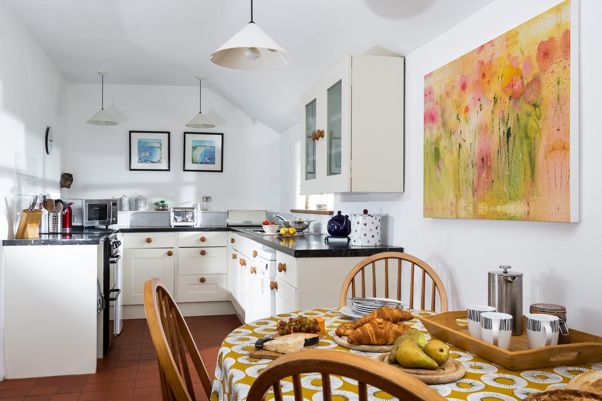 Tuck into warm buttery pastries in the morning to start the day.