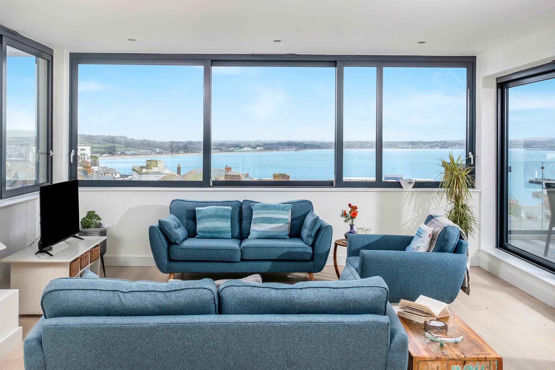 Sink into the sofas and enjoy relaxing nights in.