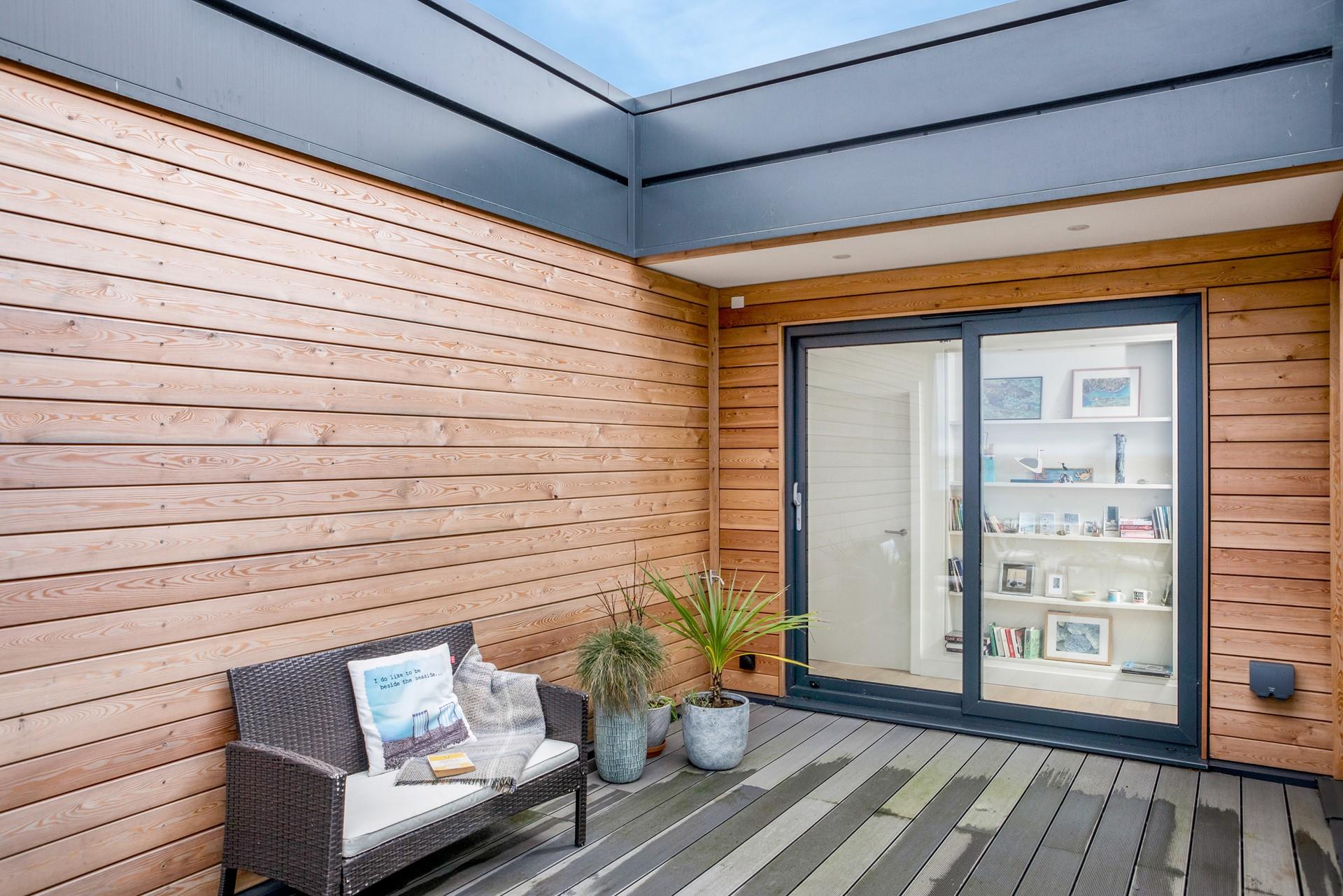 Get stuck into a good book on the balcony.