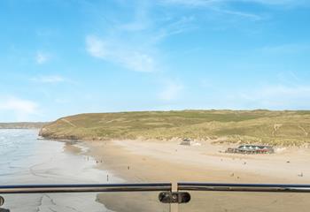 Perranporth is perfect for a seaside break at any time of year.