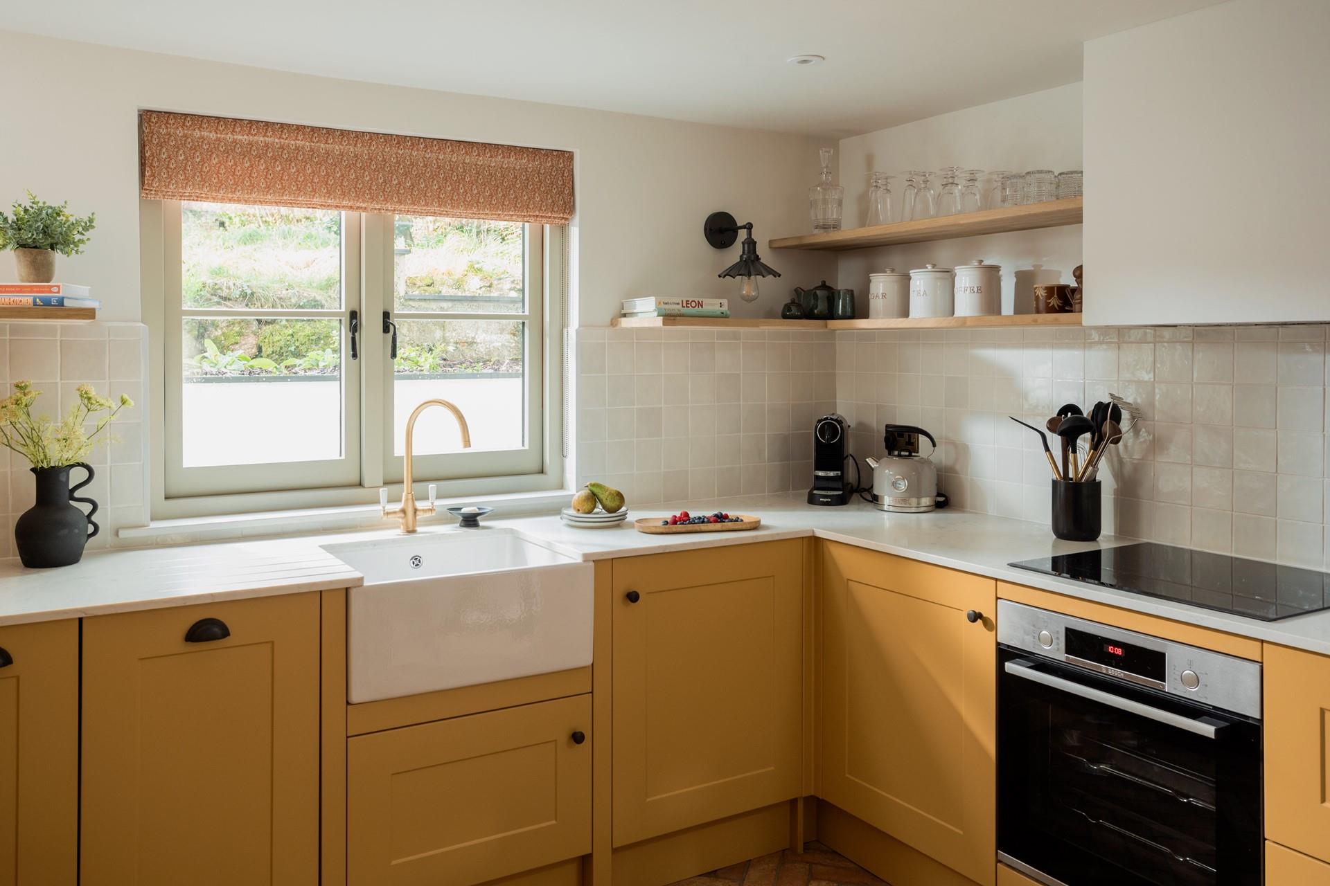 Start your day with a freshly poured coffee.