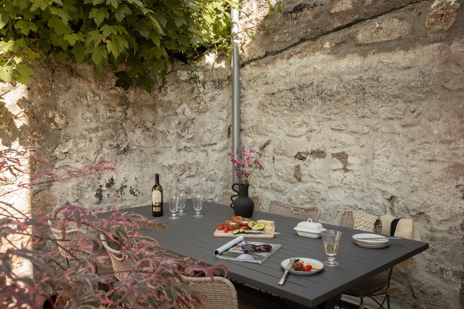 Get some fresh ingredients locally to tuck into in the evening sun.