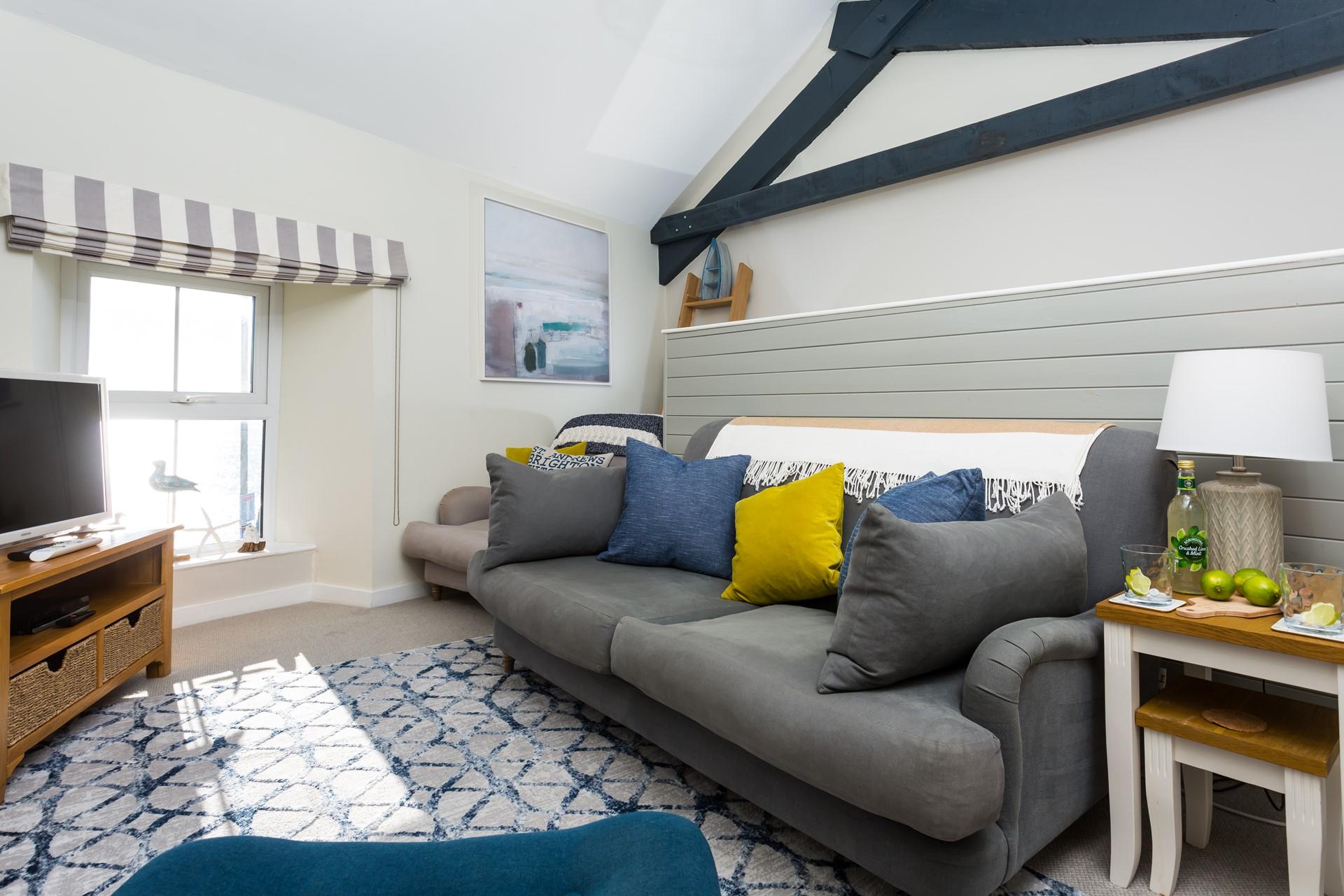 Pour yourself a cold drink to enjoy in the cosy sitting room at the end of a busy day.