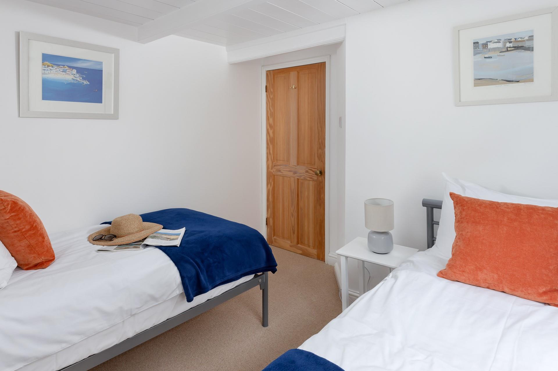 Start the day with a lie-in in readiness for spending the day on a nearby beach.