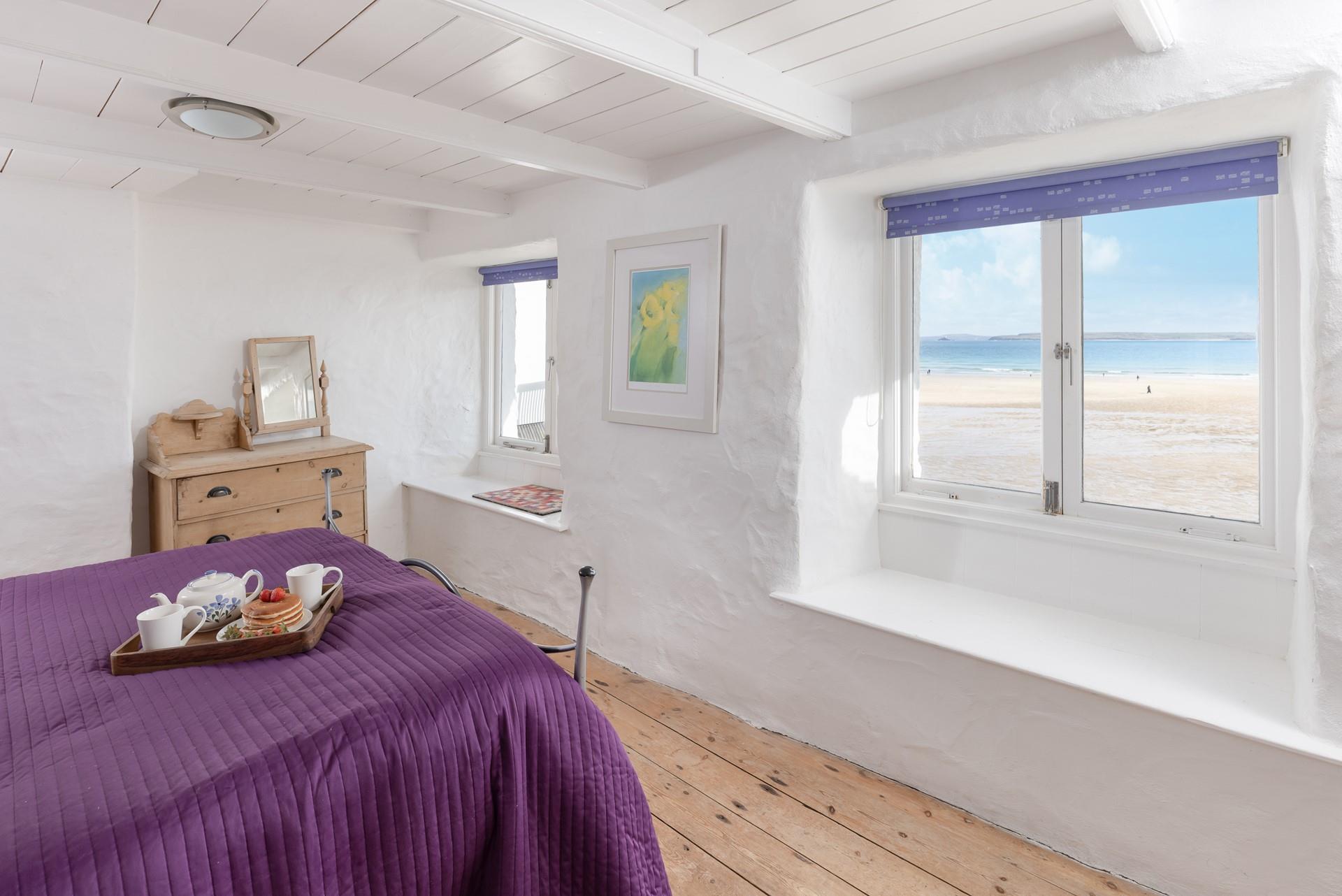 Wake up to stunning sea views from Bedroom 1.